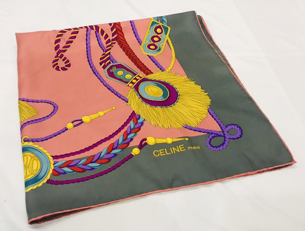 Celine × Other CELINE SILK SCARF Size ONE SIZE - 2 Thumbnail