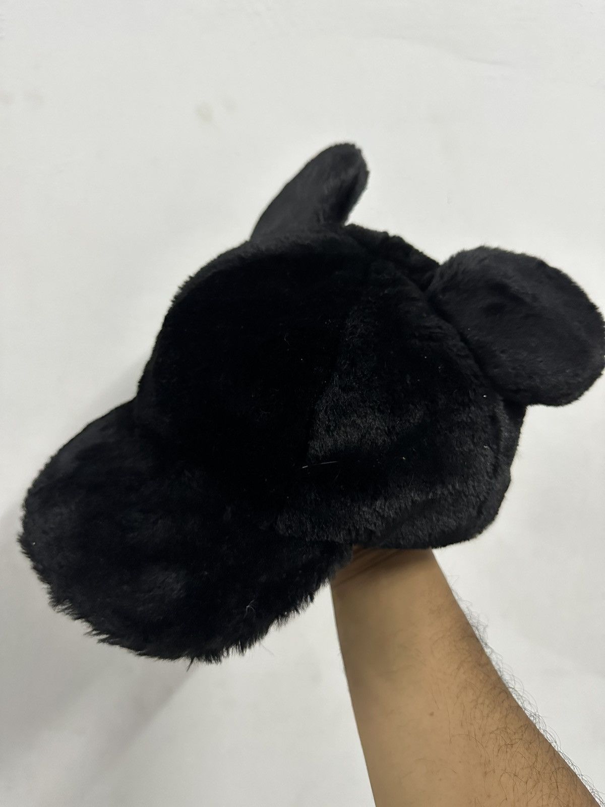 Disney × Mickey Mouse × Vintage Mickey Mouse Fur Mouse Ear Hat Size ONE SIZE - 1 Thumbnail