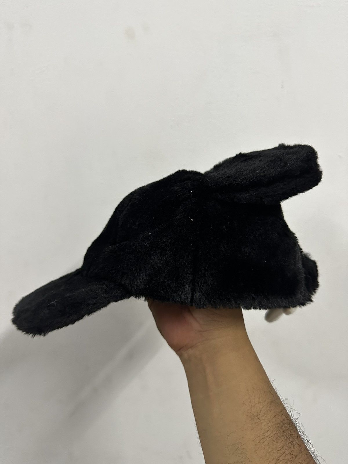 Disney × Mickey Mouse × Vintage Mickey Mouse Fur Mouse Ear Hat Size ONE SIZE - 3 Thumbnail
