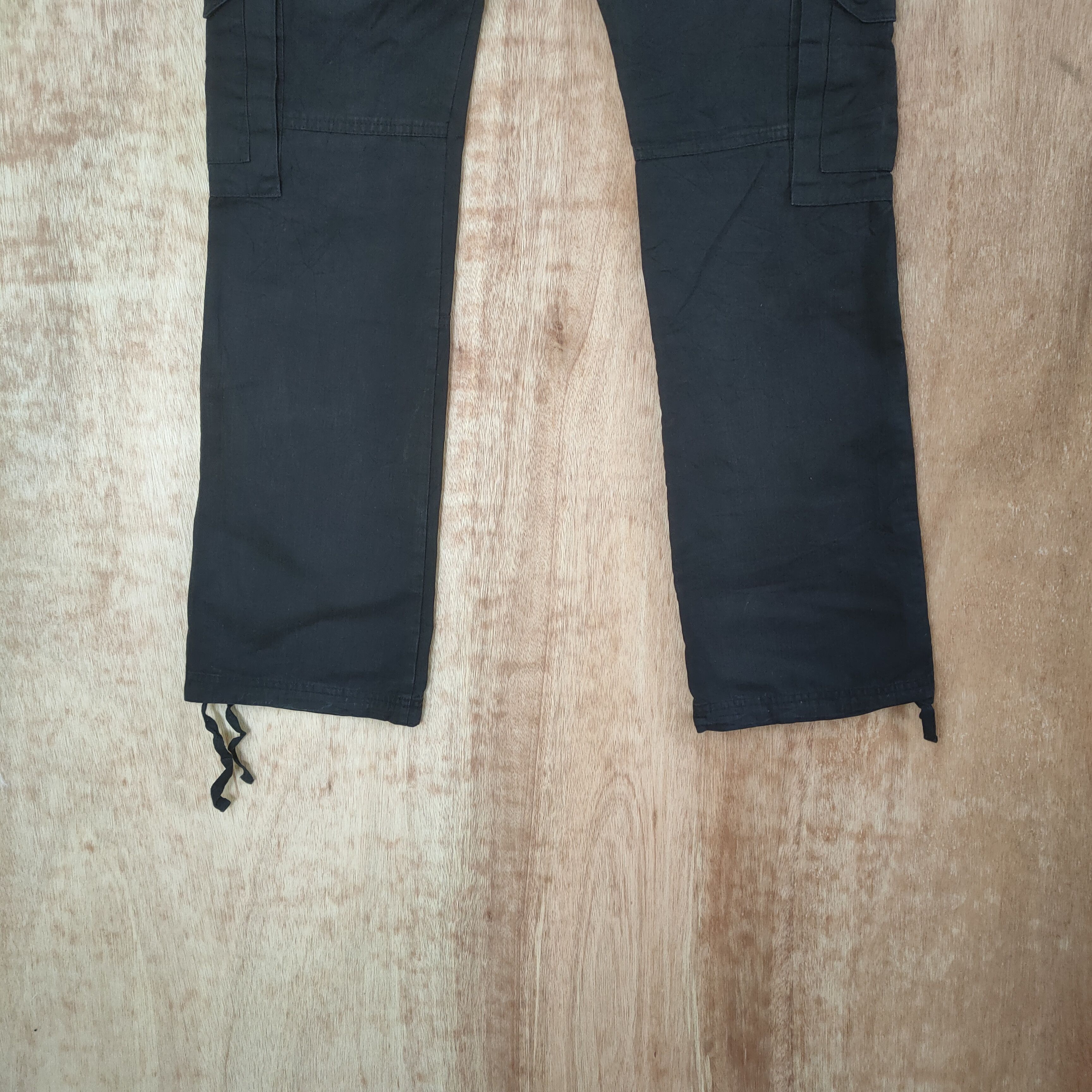 Takeo Kikuchi VINTAGE BLACK TAKEO KIKUCHI CARGO PANTS Size US 32 / EU 48 - 10 Thumbnail