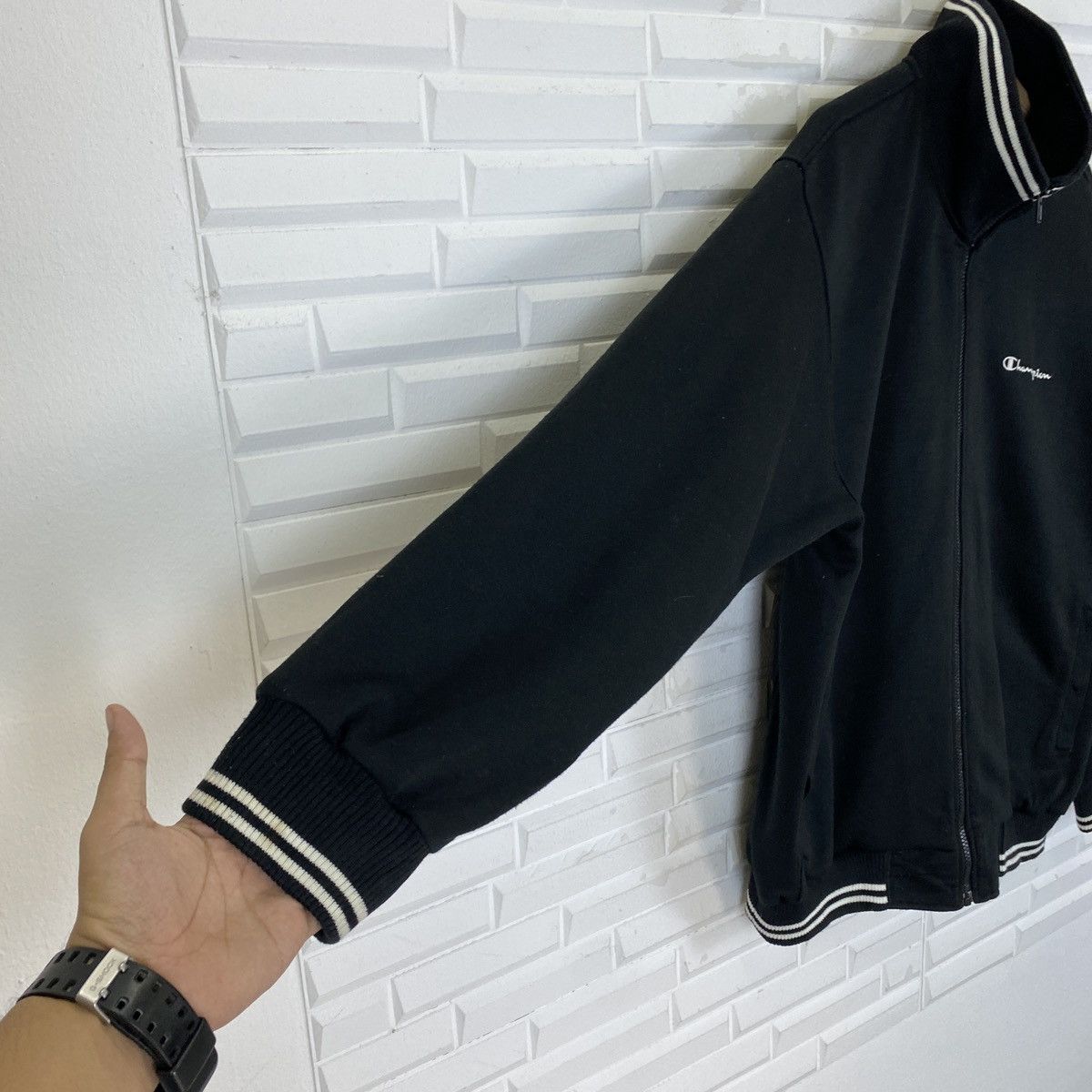 Champion Champion Oversized Embroidered Zipper Jacket Size US XXL / EU 58 / 5 - 8 Thumbnail