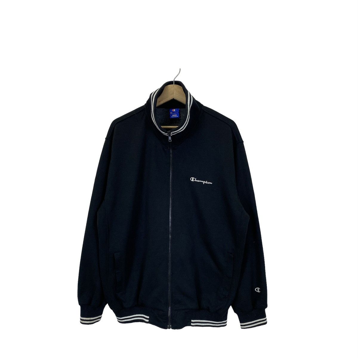 Champion Champion Oversized Embroidered Zipper Jacket Size US XXL / EU 58 / 5 - 1 Thumbnail