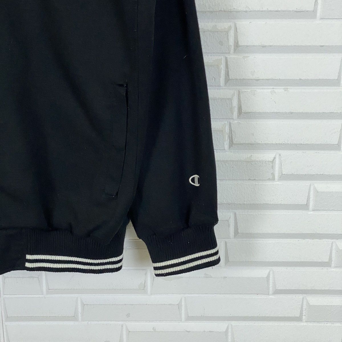 Champion Champion Oversized Embroidered Zipper Jacket Size US XXL / EU 58 / 5 - 5 Thumbnail