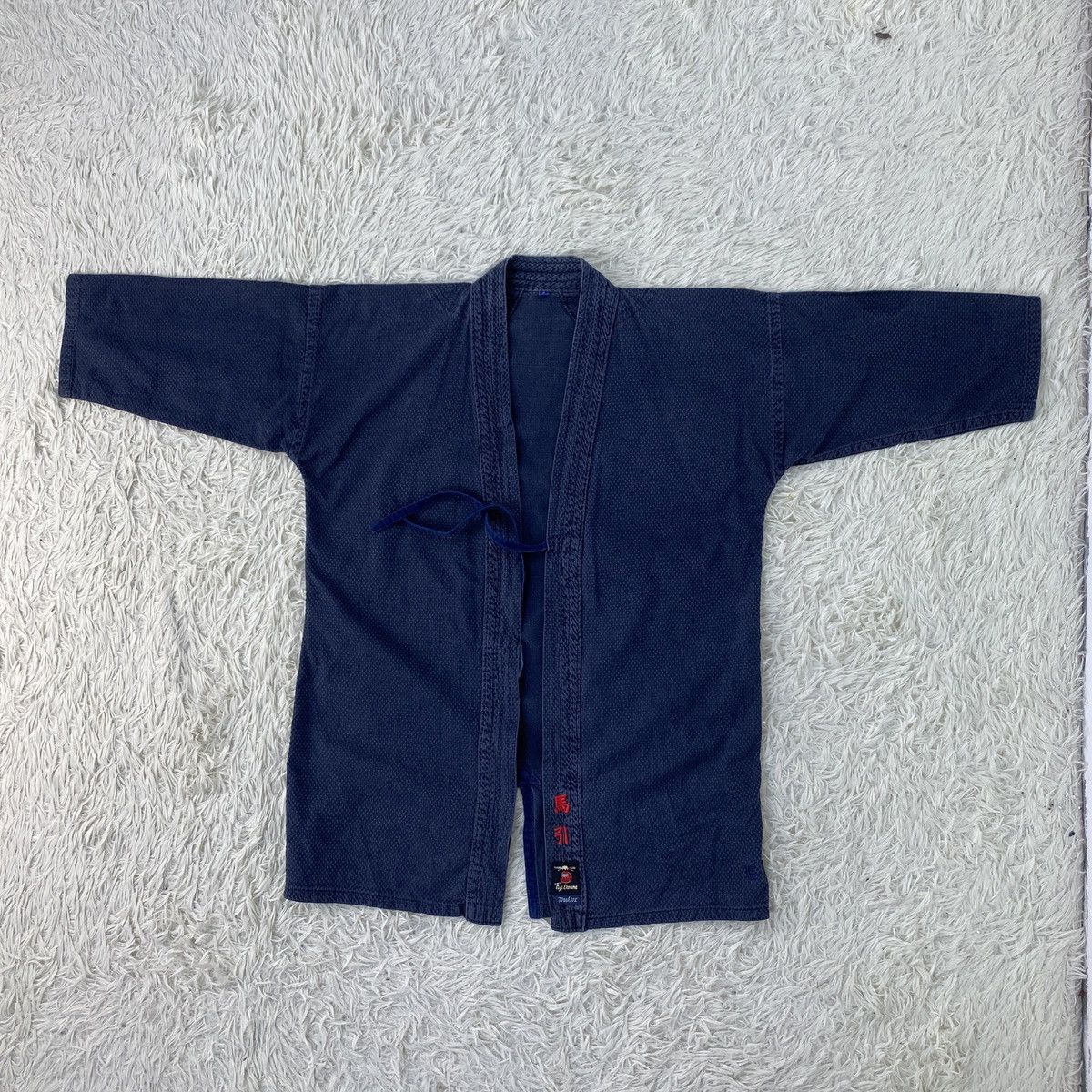 Japanese Brand Japanese Fuji Daruma Noragi Indigo Kimono Size US M / EU 48-50 / 2 - 2 Thumbnail