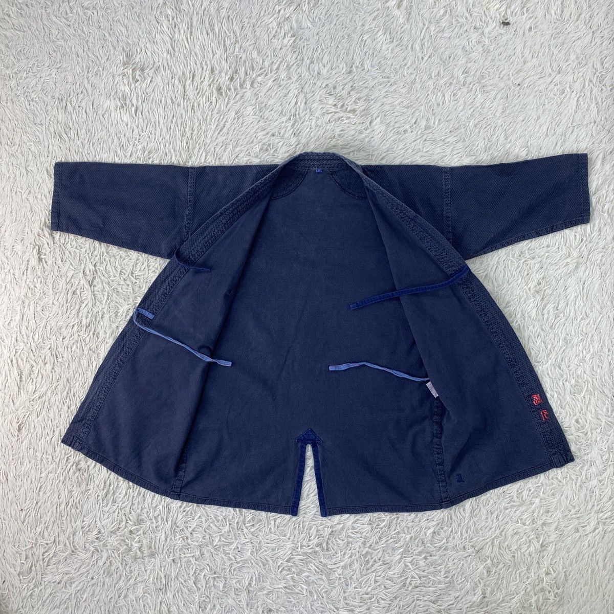 Japanese Brand Japanese Fuji Daruma Noragi Indigo Kimono Size US M / EU 48-50 / 2 - 9 Thumbnail