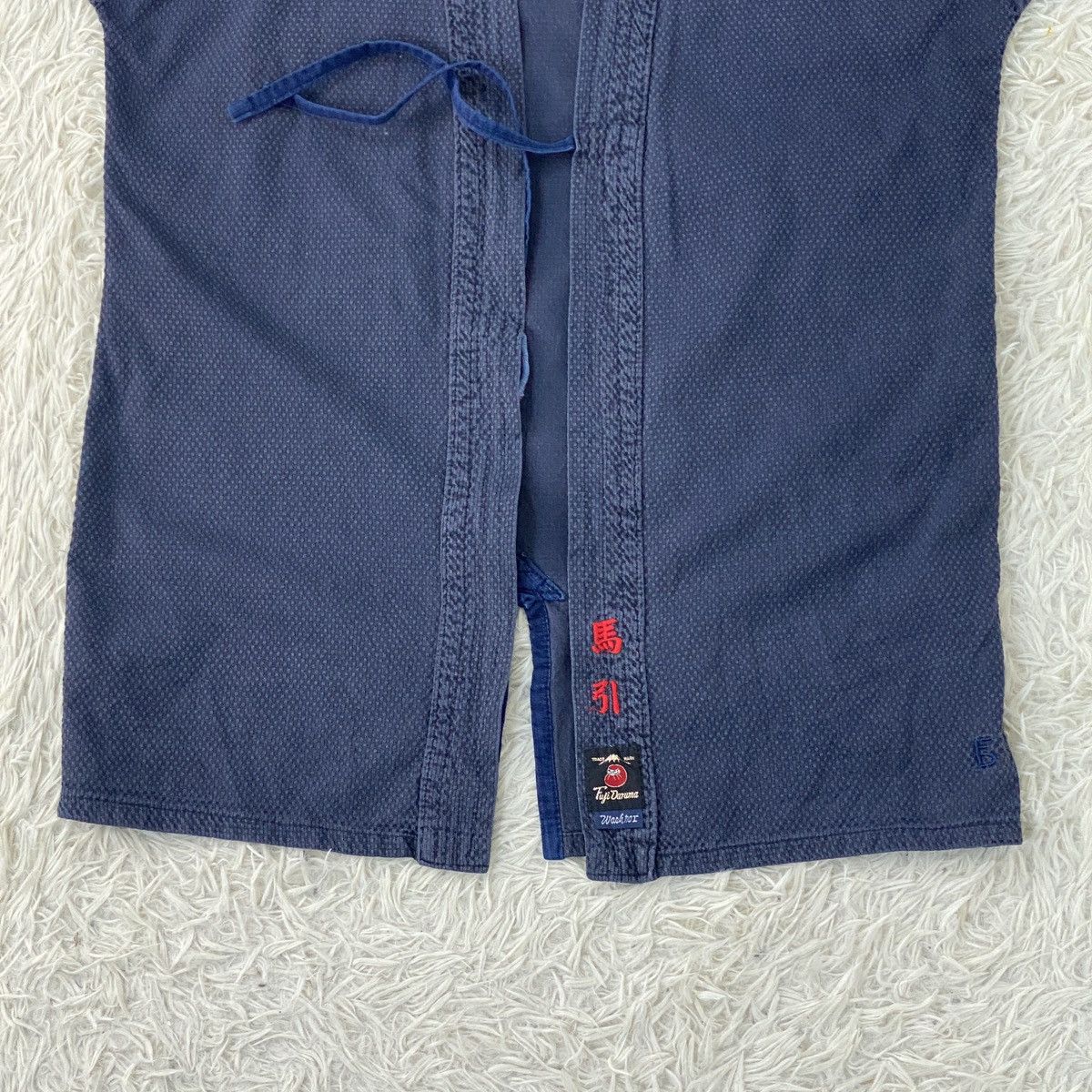 Japanese Brand Japanese Fuji Daruma Noragi Indigo Kimono Size US M / EU 48-50 / 2 - 6 Thumbnail