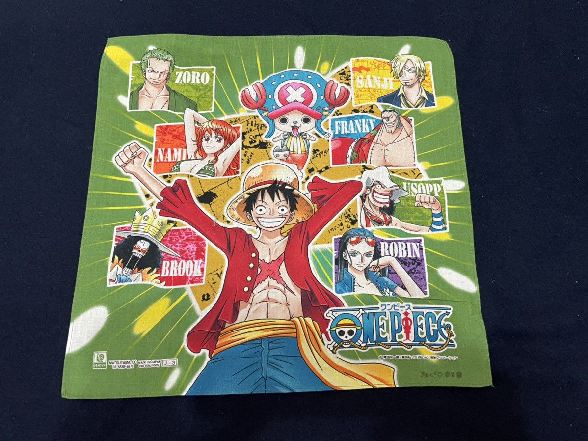 Anime × Cartoon Network × One Piece One piece Handkercheif / Neckcheif Size ONE SIZE - 4 Thumbnail