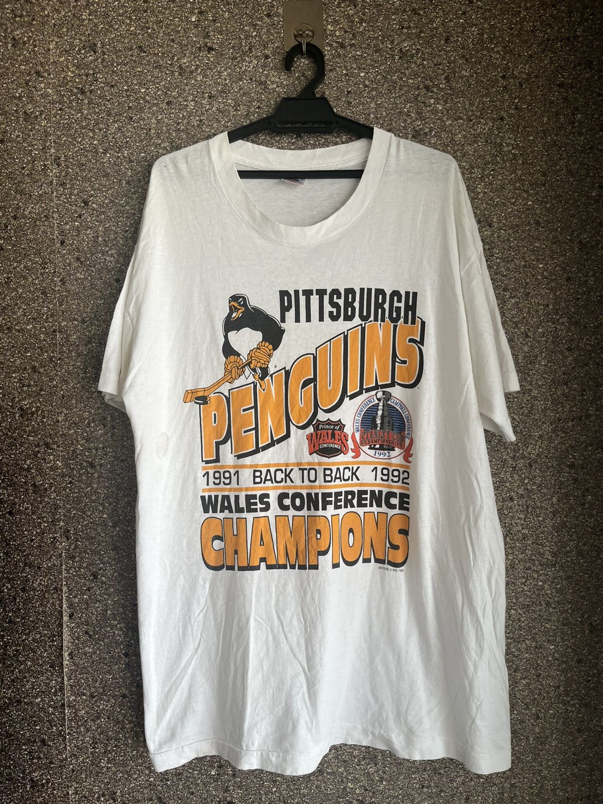 image of Vintage Penguins Ft20 in White, Men's (Size XL)