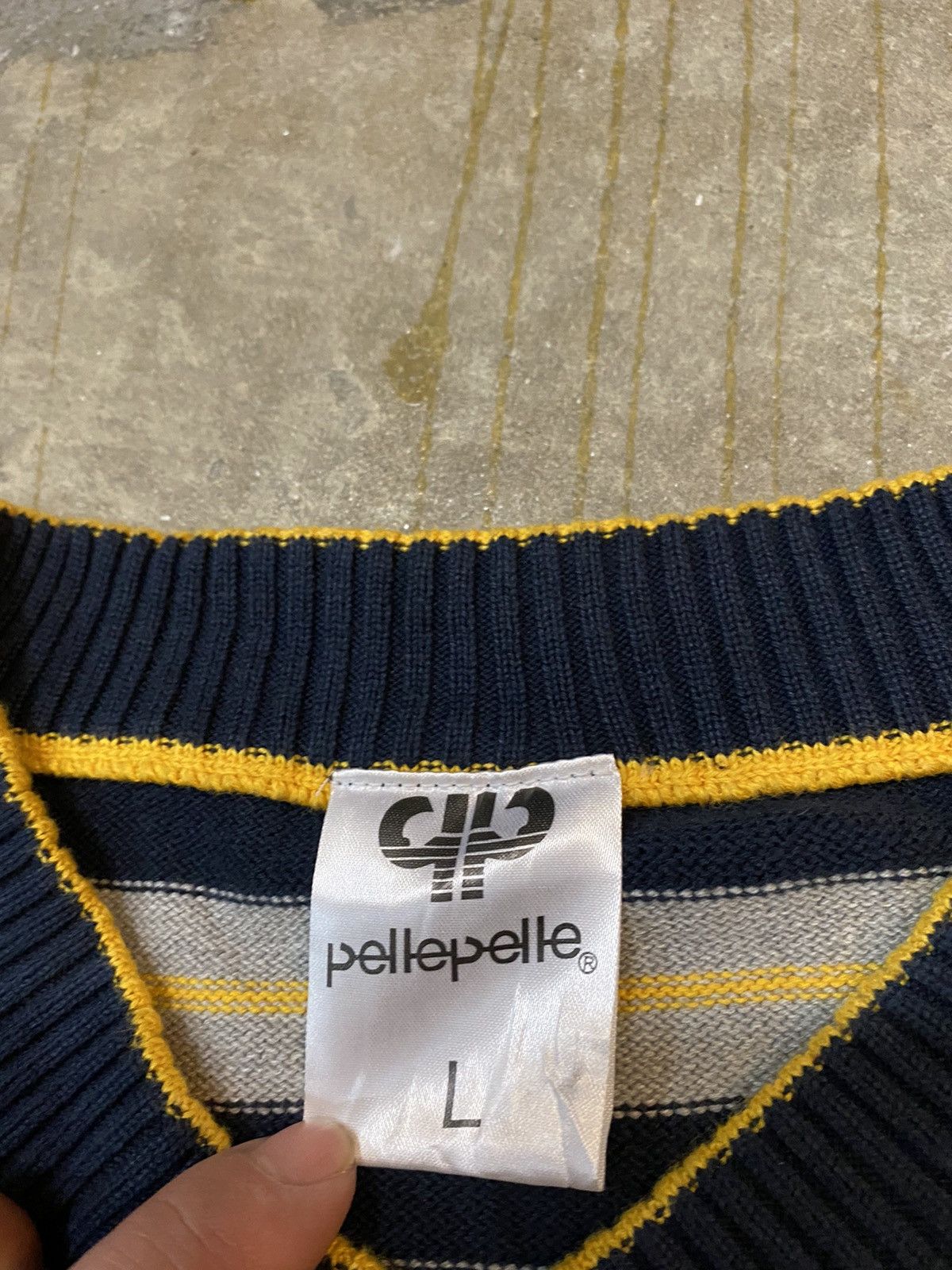 Pelle Pelle Vtg Pelle Pelle soljah Warrior knit Size US L / EU 52-54 / 3 - 9 Thumbnail