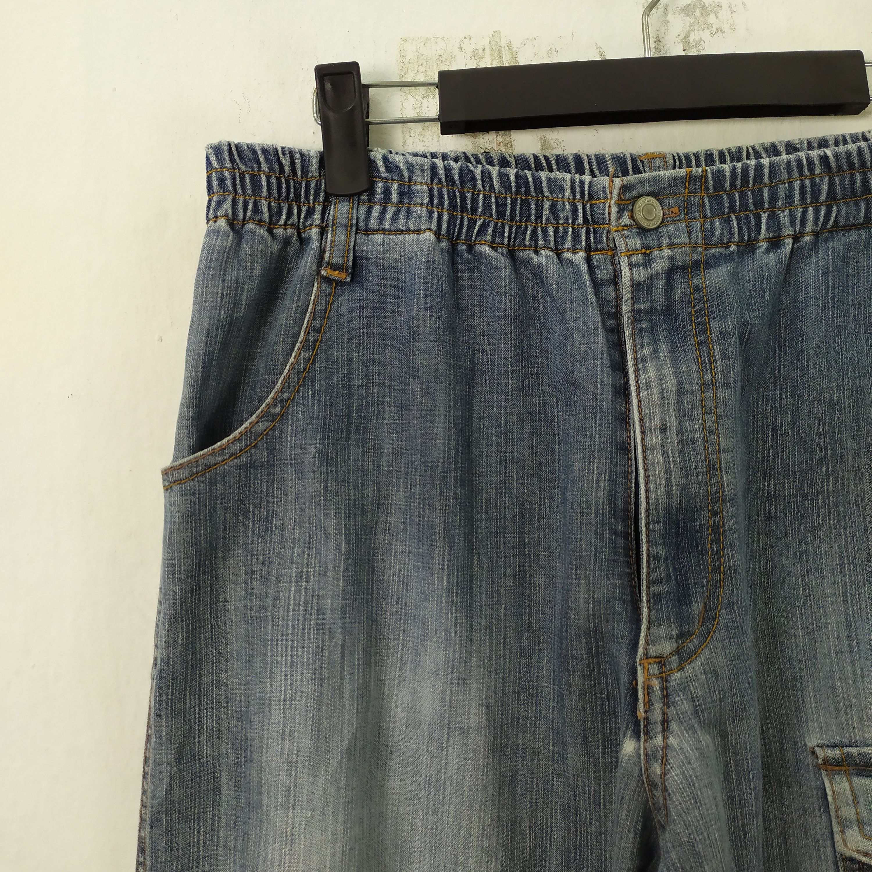 Japanese Brand JAPANESE BRAND JEAN CARGO PANTS MULTIPOCKET TACTICAL Size US 30 / EU 46 - 3 Thumbnail