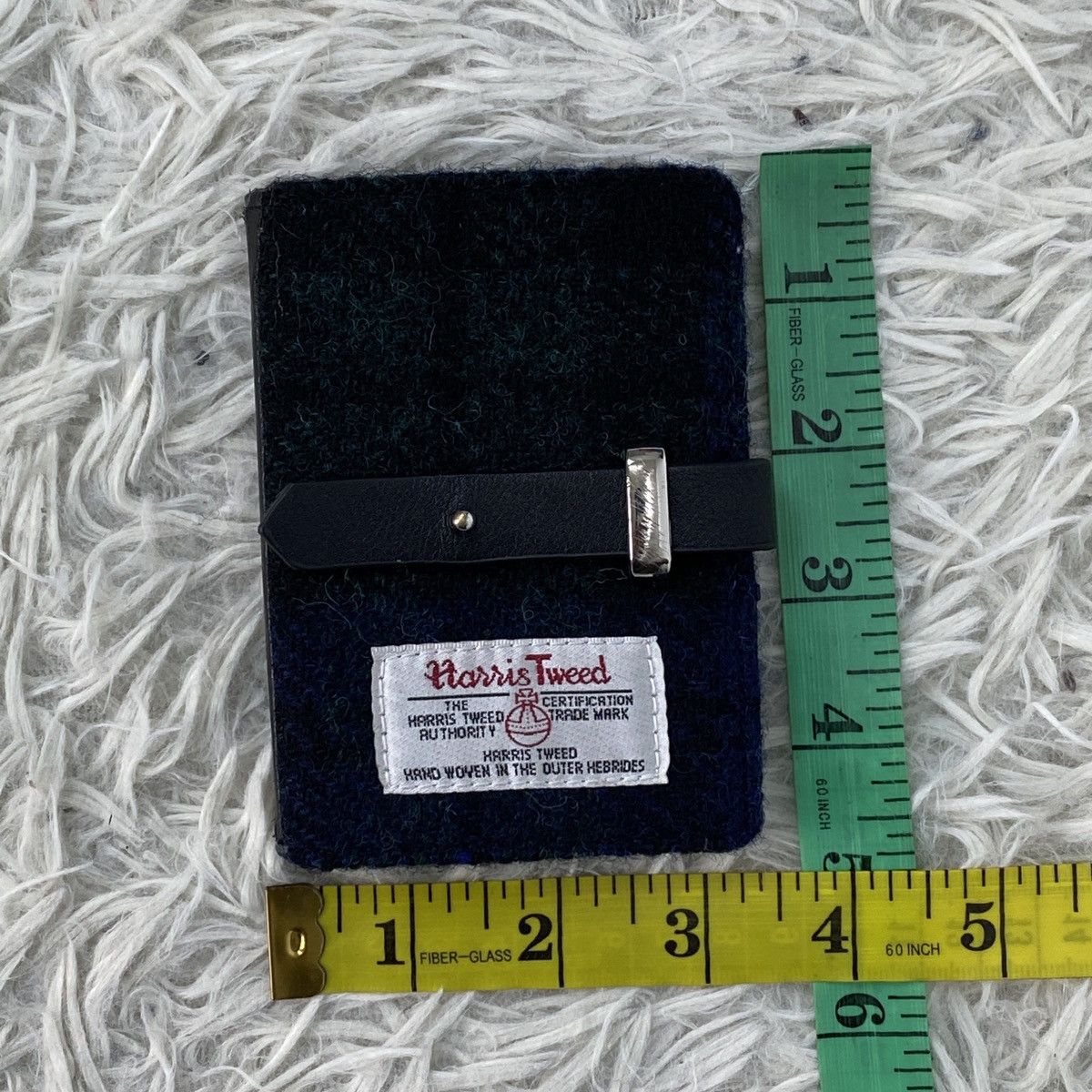 Harris Tweed Harris Tweed Wool Leather Card Holder Size ONE SIZE - 6 Thumbnail