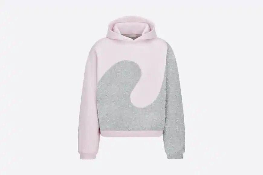 DIOR BY ERL HOODED SWEATSHIRT RELAXED FIT