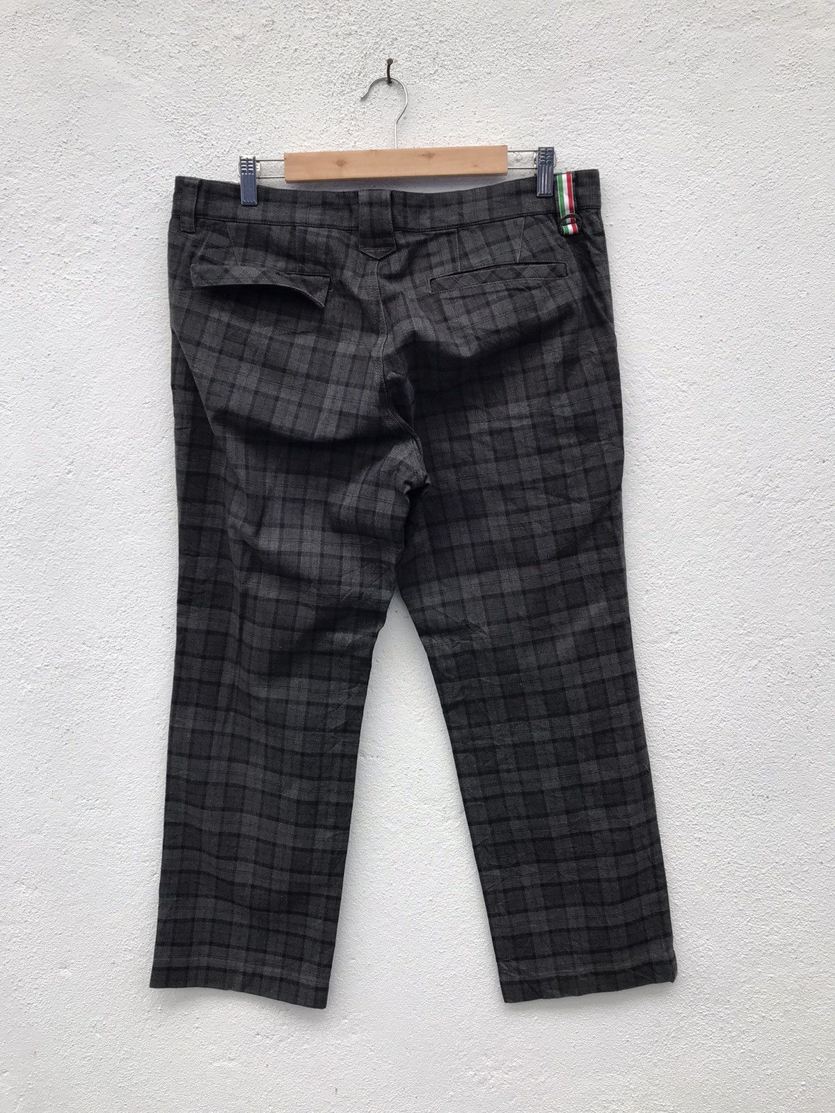 Kappa Kappa Checked Plaid Side Pocket Pants Size US 34 / EU 50 - 6 Thumbnail