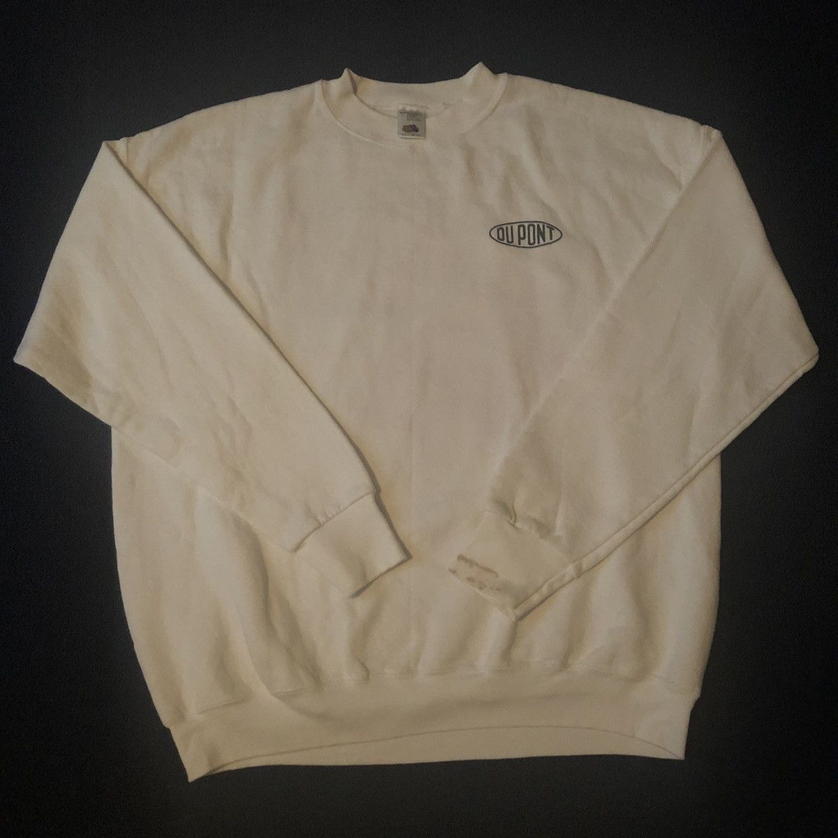 DuPont Vintage 1995 DuPont Drive Your Dream Graphic Logo Crewneck Size US L / EU 52-54 / 3 - 6 Thumbnail