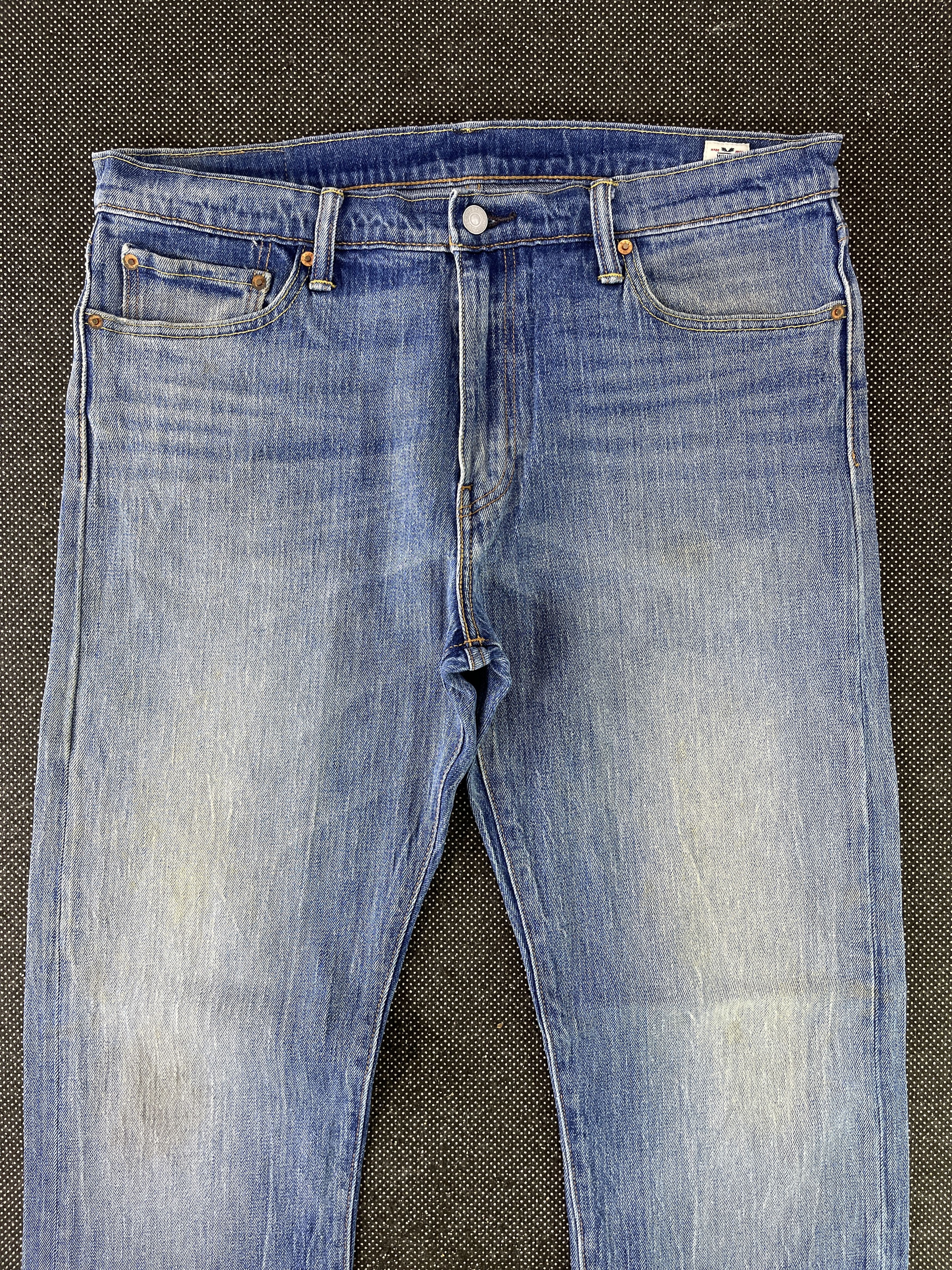 Levi's × Vintage Vintage Levis 504 Faded Jeans - J248 Size US 37 - 3 Thumbnail
