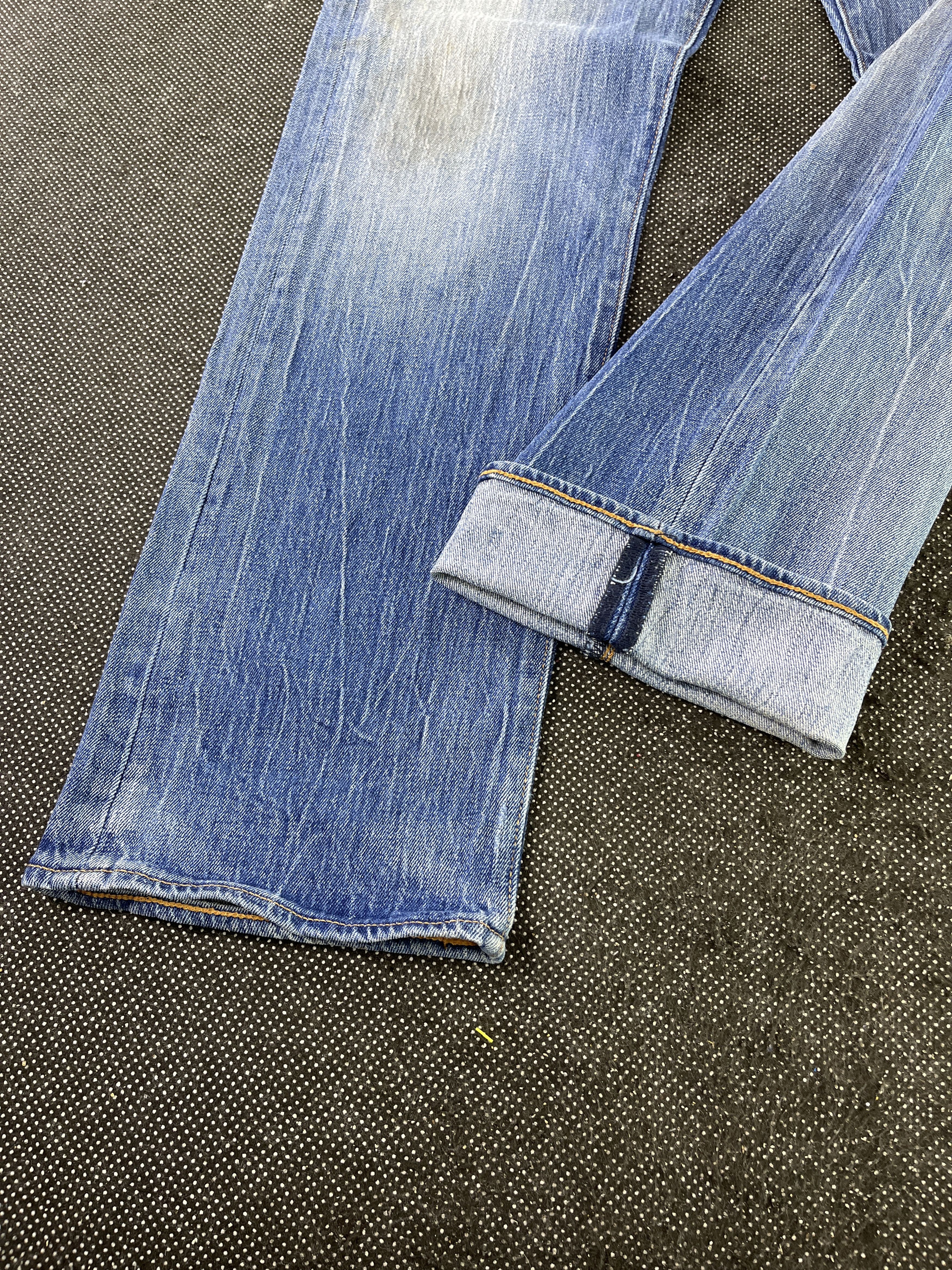 Levi's × Vintage Vintage Levis 504 Faded Jeans - J248 Size US 37 - 5 Thumbnail