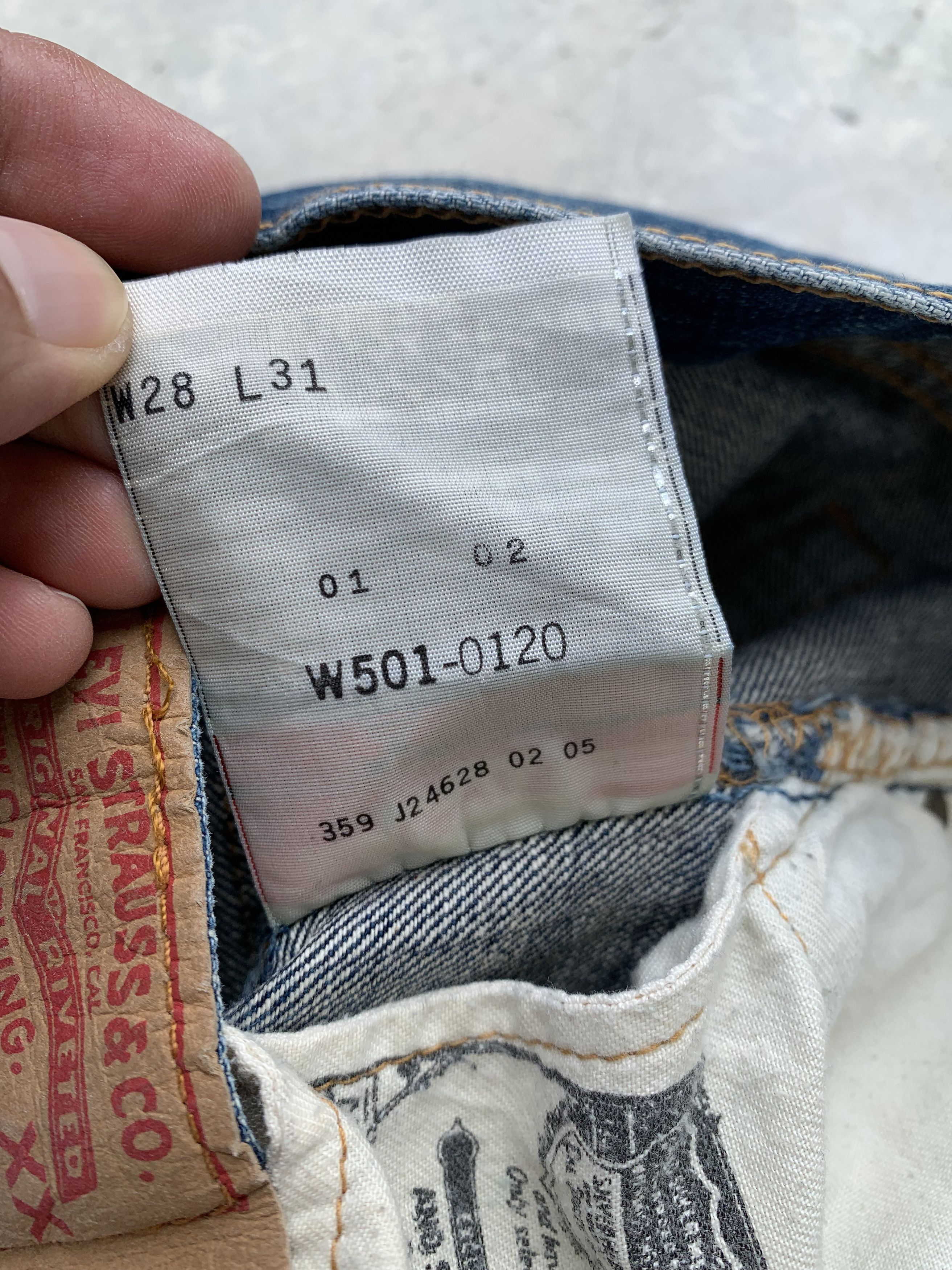 Levi's Vintage Levis 501 Denim Jeans Size US 27 - 12 Thumbnail
