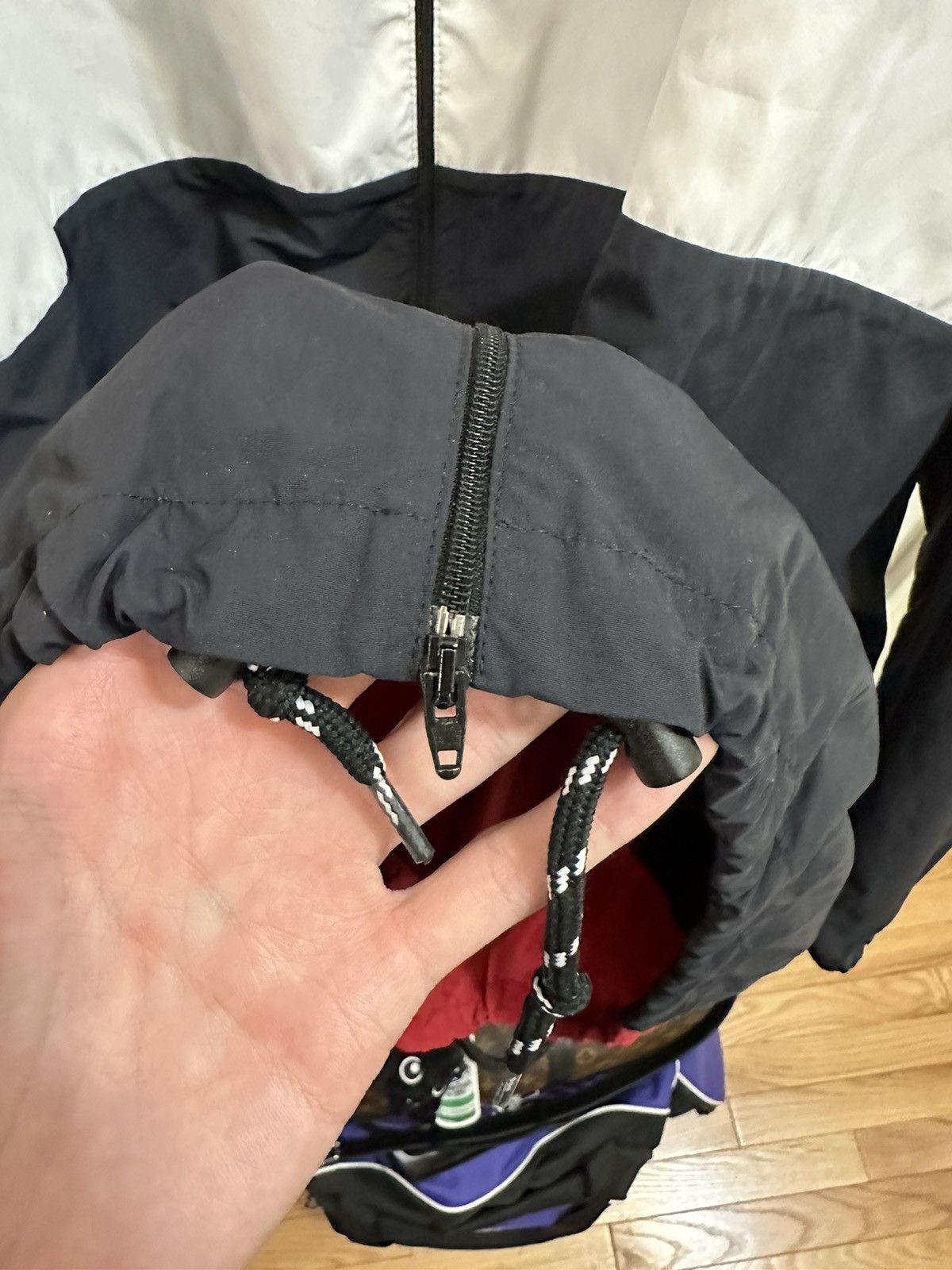 Balenciaga Balenciaga Red Zip-up Logo Track Jacket Windbreaker Size US L / EU 52-54 / 3 - 6 Thumbnail