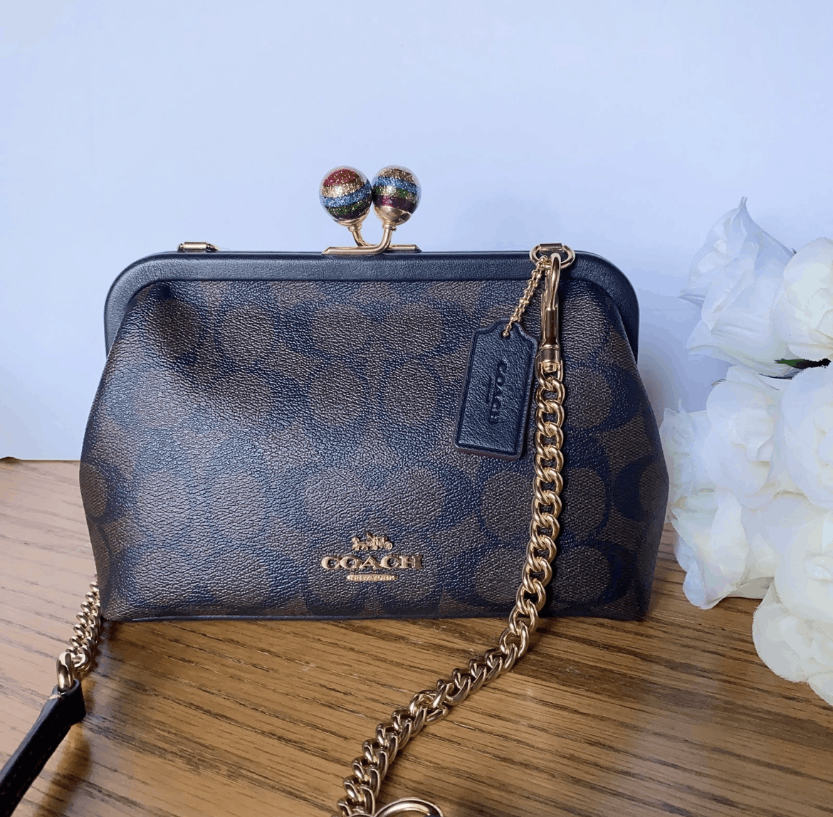 Coach Nora Kisslock Crossbody Grailed