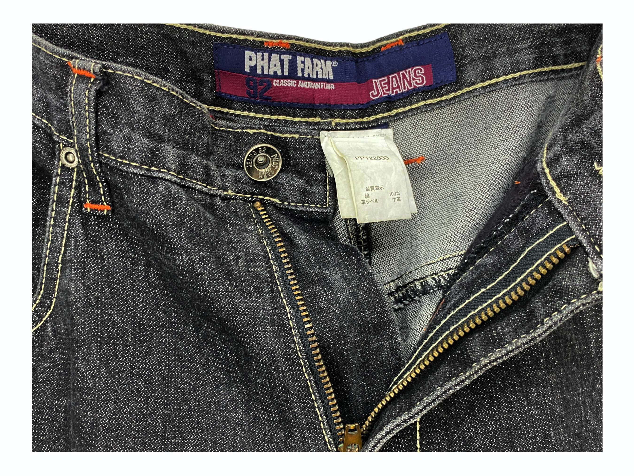 Phat Farm Phat Farm Baggy Jeans Hip Hop Skateboards Jeans Pants Size US 33 - 10 Thumbnail