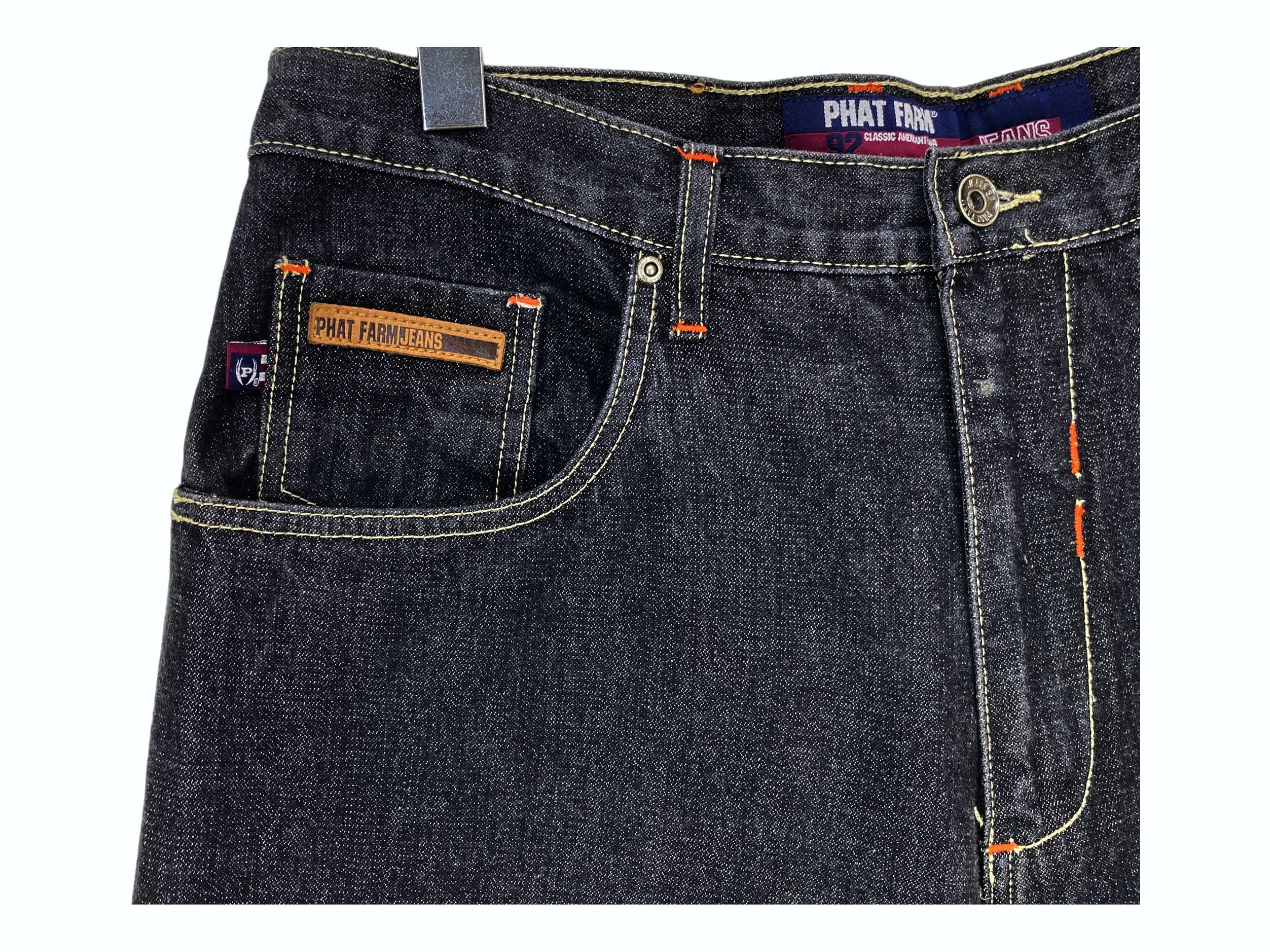Phat Farm Phat Farm Baggy Jeans Hip Hop Skateboards Jeans Pants Size US 33 - 9 Thumbnail