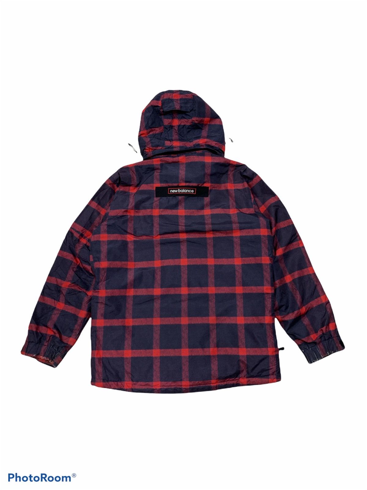 New Balance VINTAGE NEW BALANCE HOODIE WINDBREAKER JACKET FLANNEL Size US L / EU 52-54 / 3 - 2 Thumbnail
