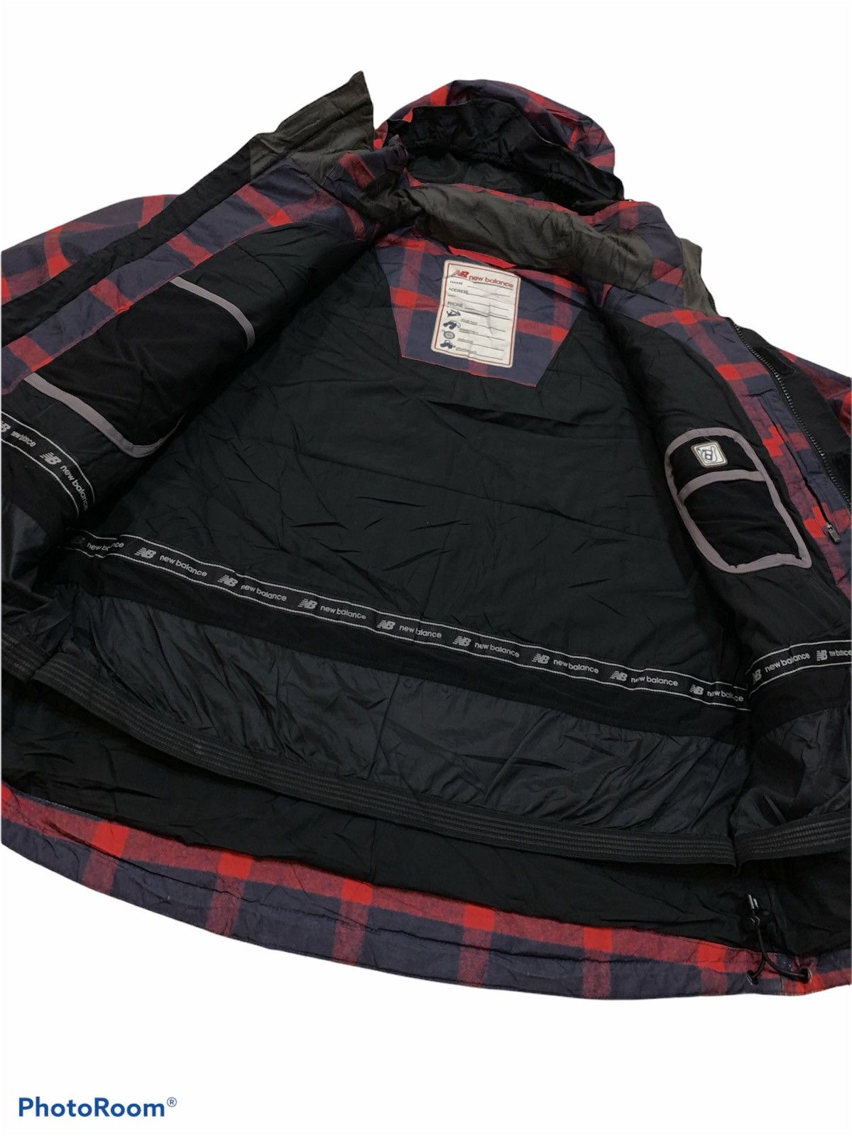 New Balance VINTAGE NEW BALANCE HOODIE WINDBREAKER JACKET FLANNEL Size US L / EU 52-54 / 3 - 9 Thumbnail