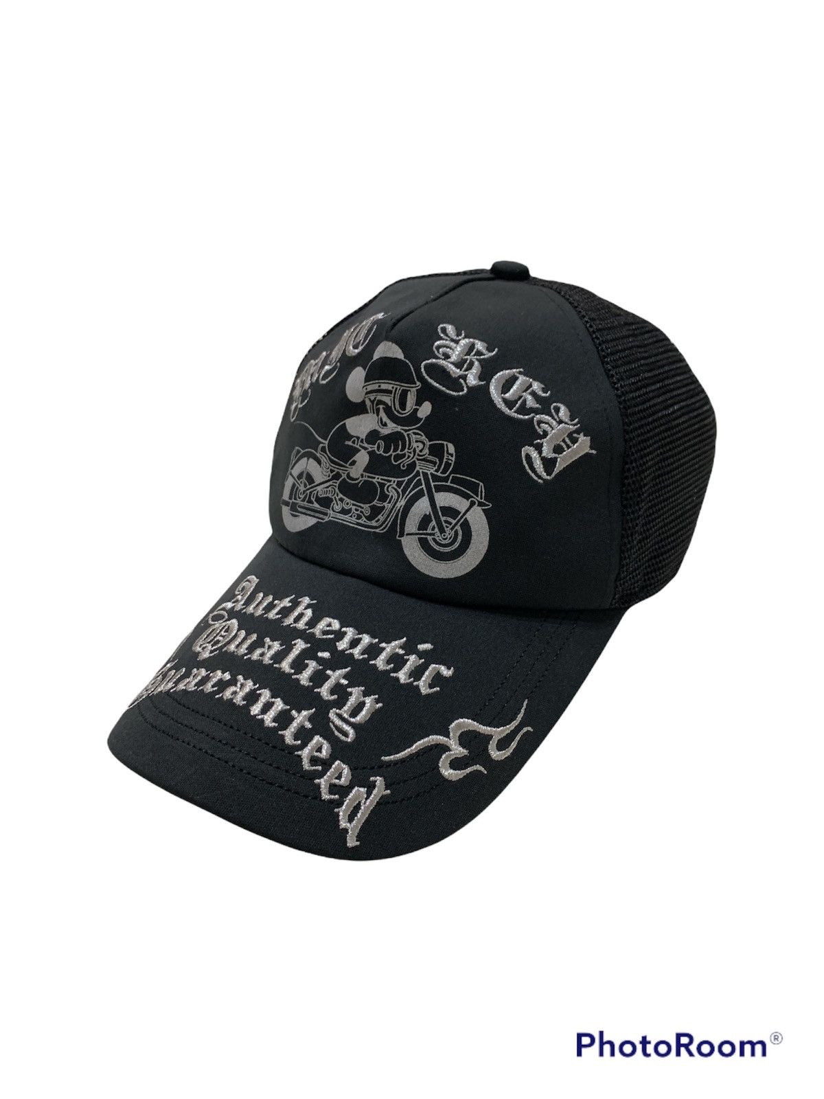 Disney × Mickey Mouse MICKEY MOUSE BIKER TRUCKER SNAP BUTTON TRUCKER CAP Size ONE SIZE - 2 Thumbnail