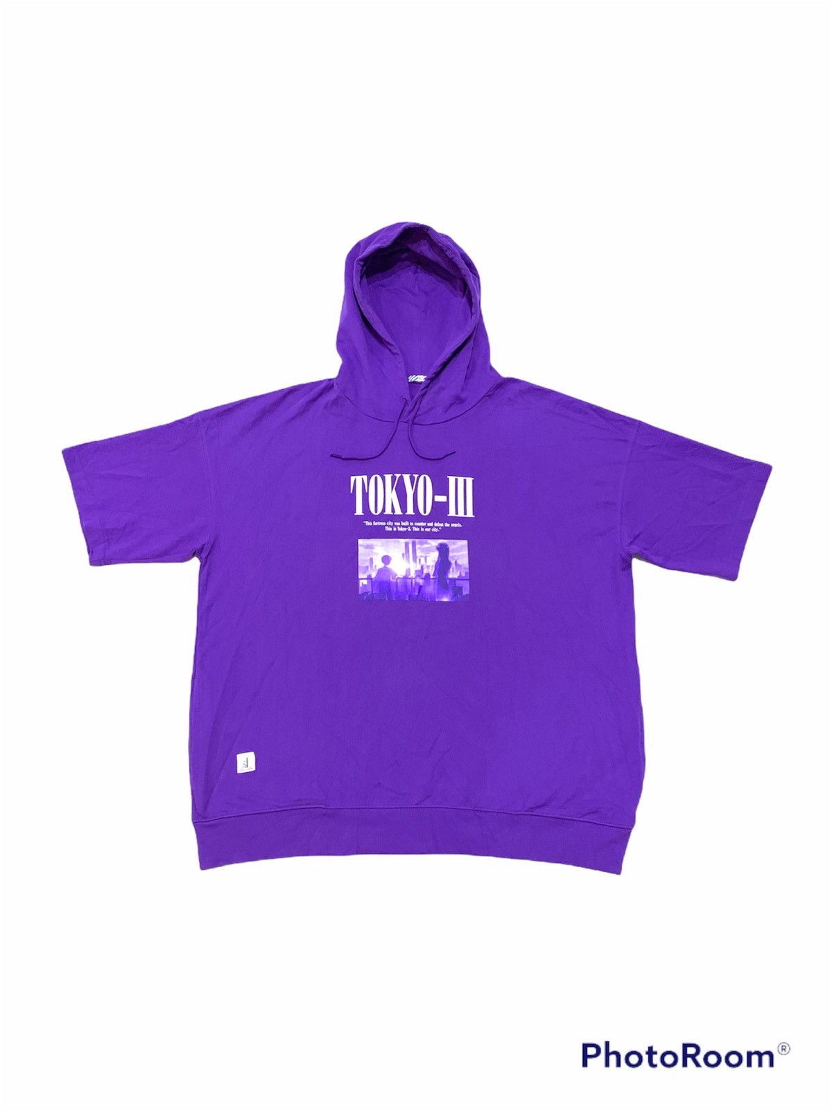 Anime × Cartoon Network EVANGELION TOKYO-iii HOODIE SHIRT Size US XL / EU 56 / 4 - 1 Thumbnail