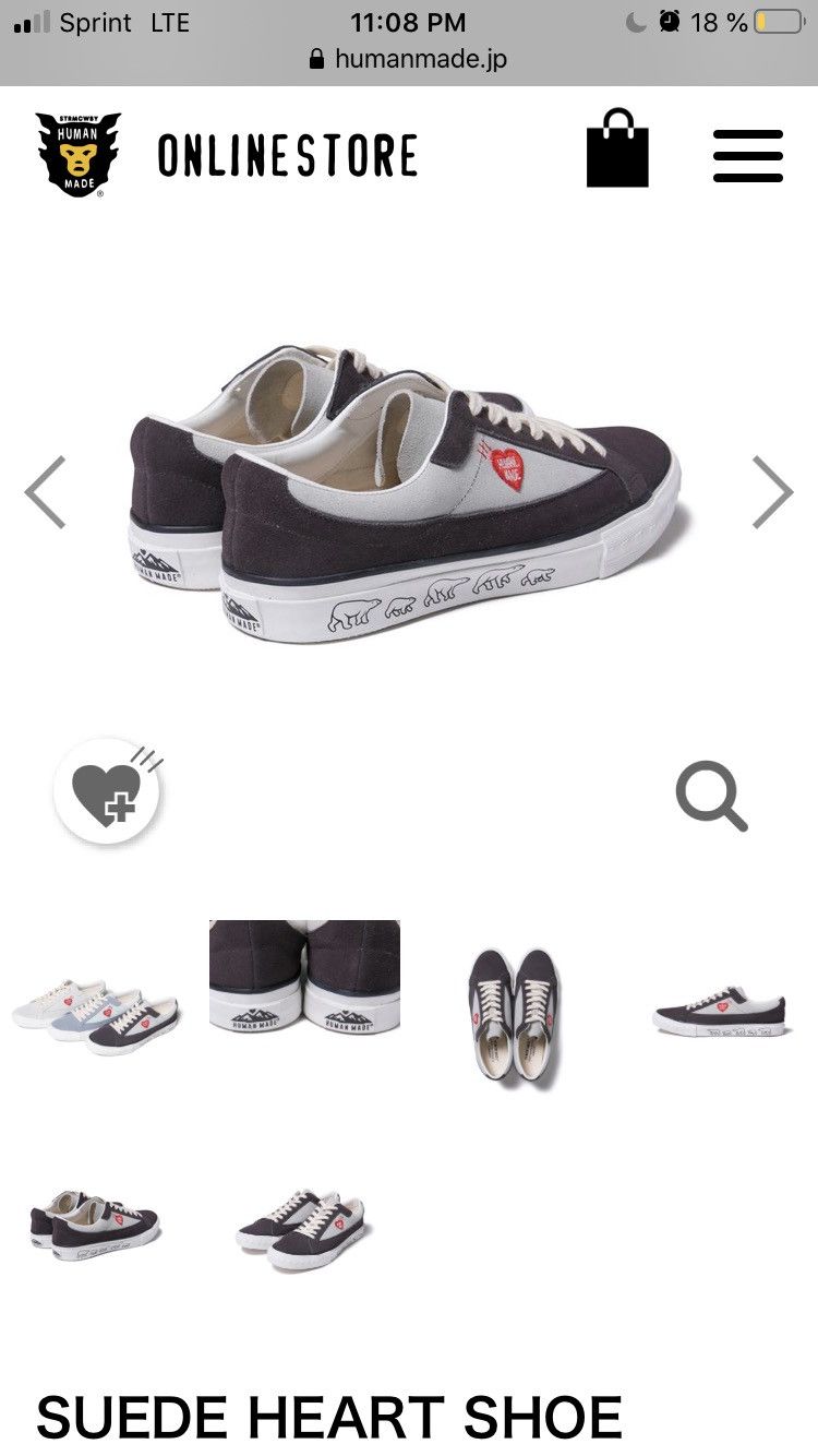 Human Made Rare Human Made Suede “Vans” Low Top Shoes Size US 10 / EU 43 - 3 Thumbnail