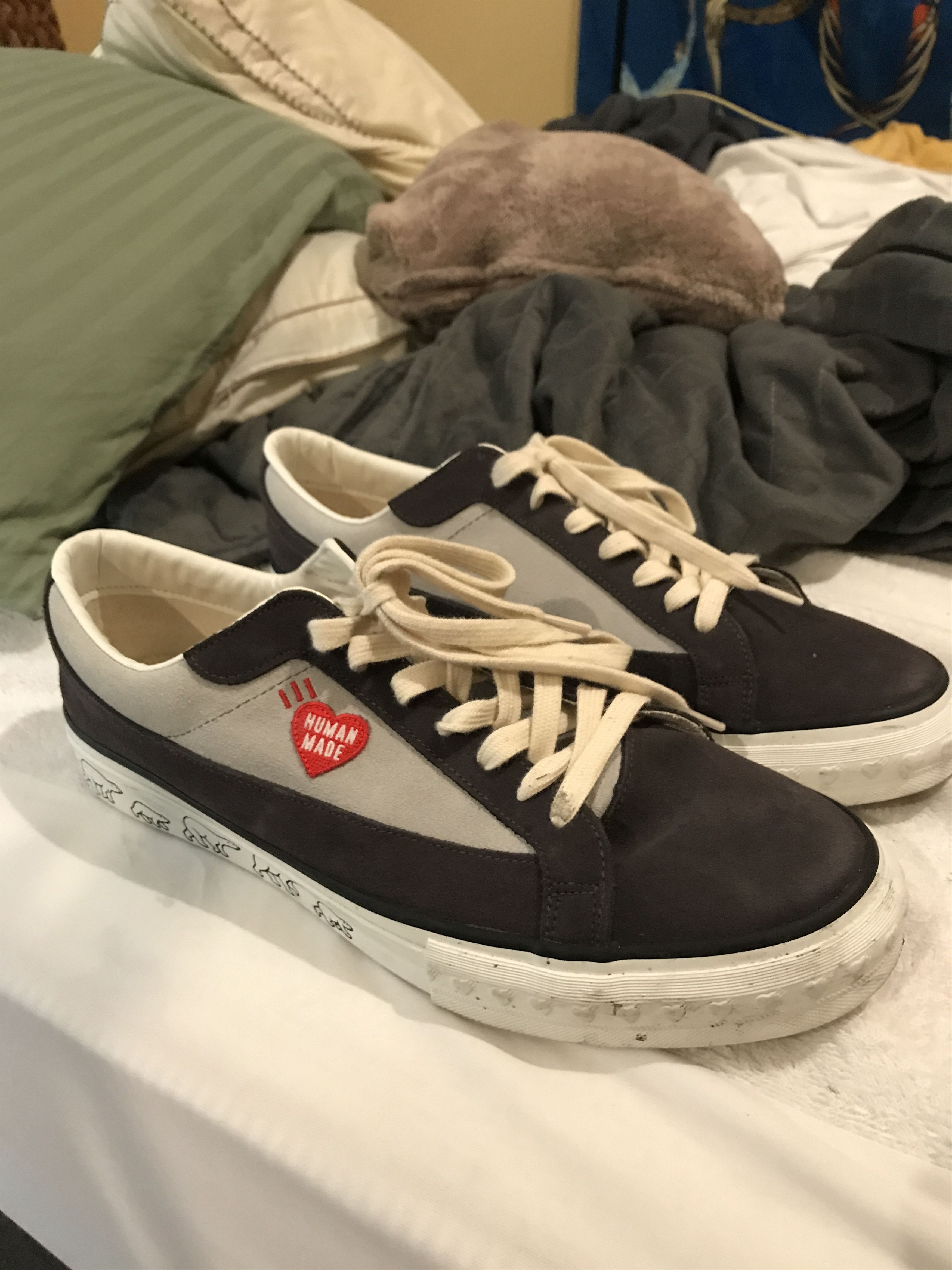 Human Made Rare Human Made Suede “Vans” Low Top Shoes Size US 10 / EU 43 - 1 Thumbnail