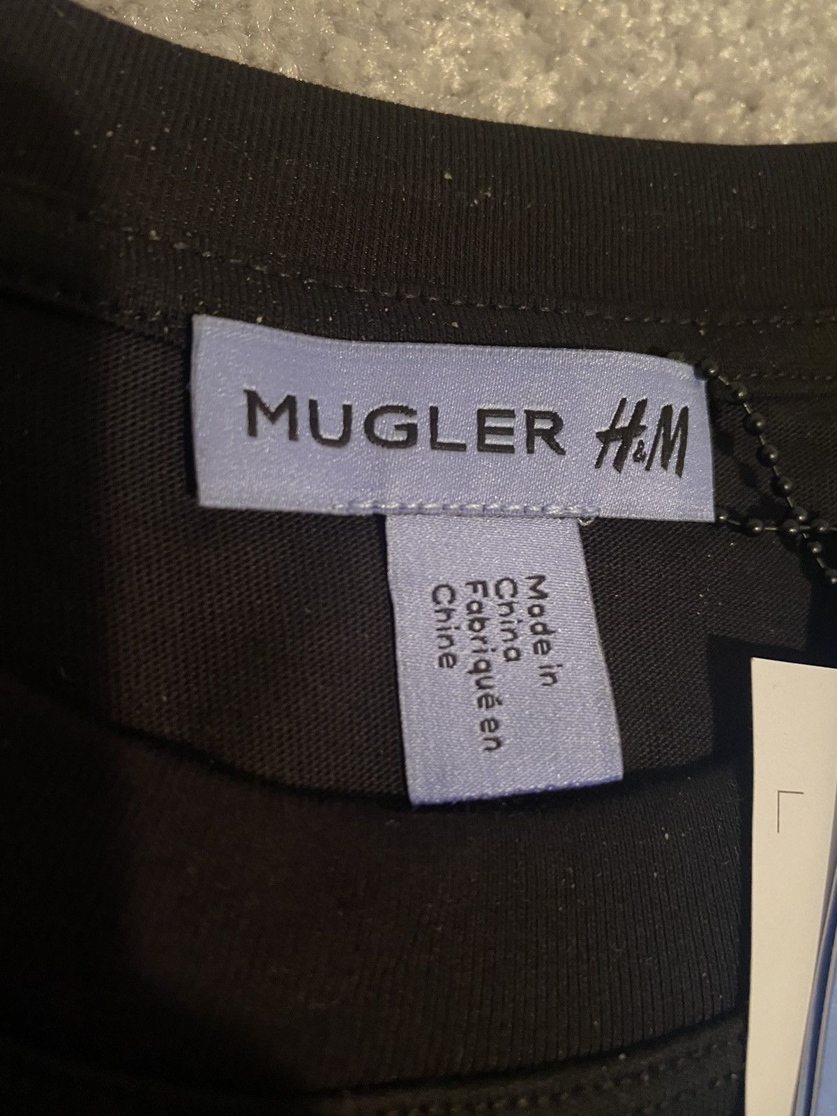H&M × Mugler Mugler H&M Printed T-shirt Size US XL / EU 56 / 4 - 5 Thumbnail