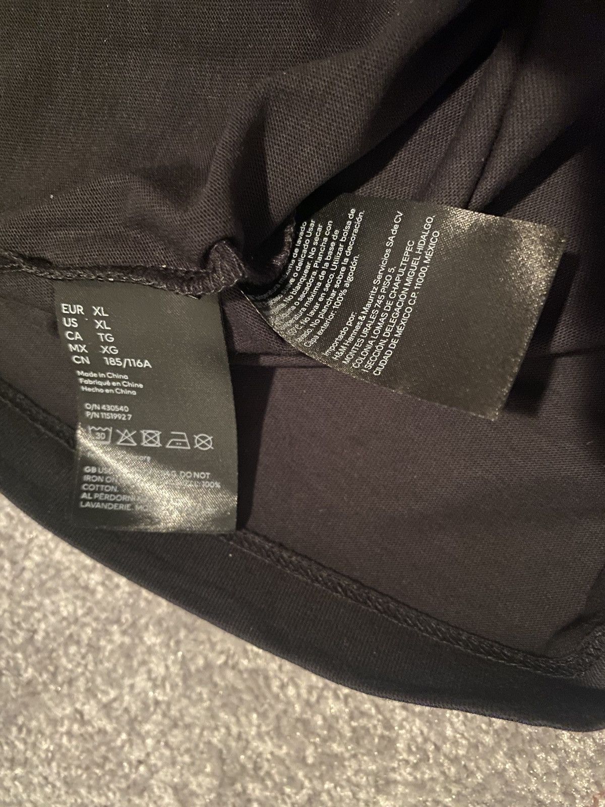 H&M × Mugler Mugler H&M Printed T-shirt Size US XL / EU 56 / 4 - 8 Thumbnail