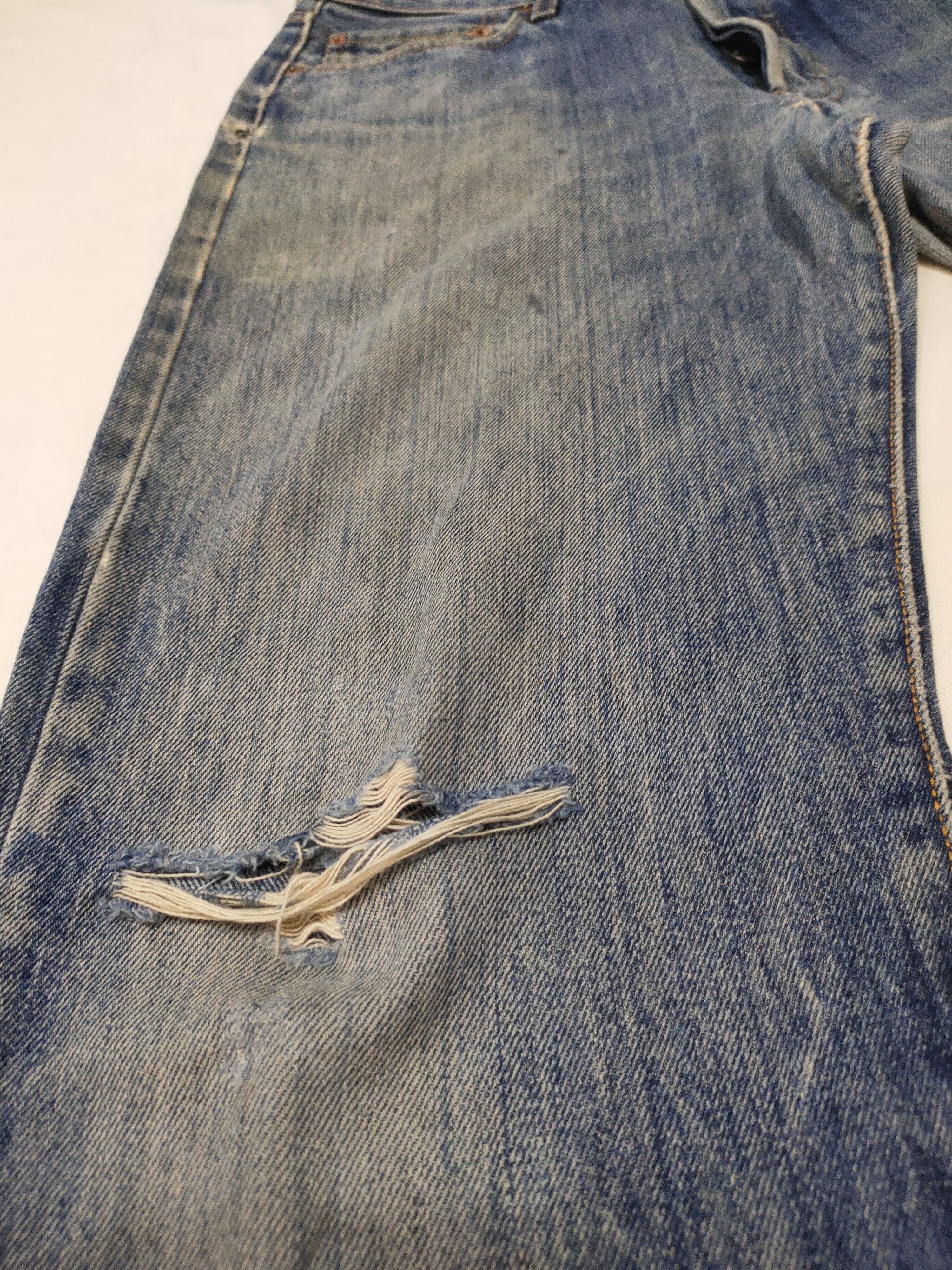 Levi's DUSTRESSED LEVI'S STRAUSS 501 DENIM JEANS PANTS Size US 30 / EU 46 - 10 Thumbnail