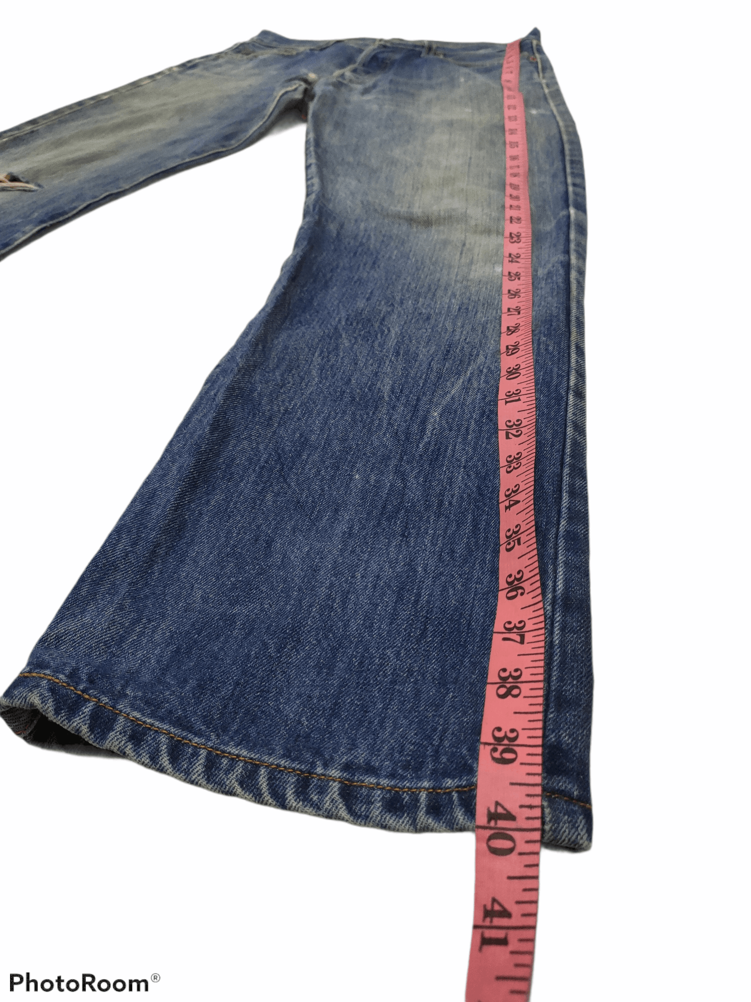 Levi's DUSTRESSED LEVI'S STRAUSS 501 DENIM JEANS PANTS Size US 30 / EU 46 - 16 Thumbnail