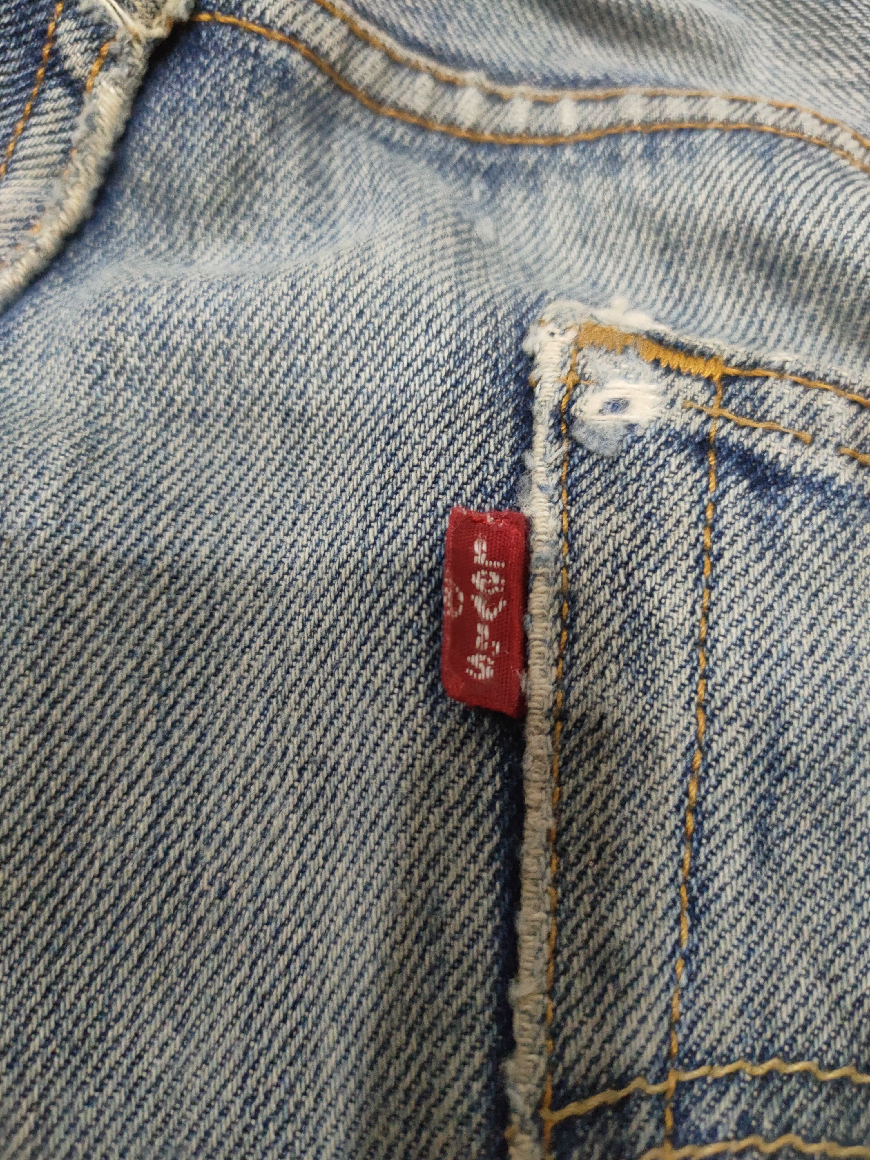 Levi's DUSTRESSED LEVI'S STRAUSS 501 DENIM JEANS PANTS Size US 30 / EU 46 - 5 Thumbnail