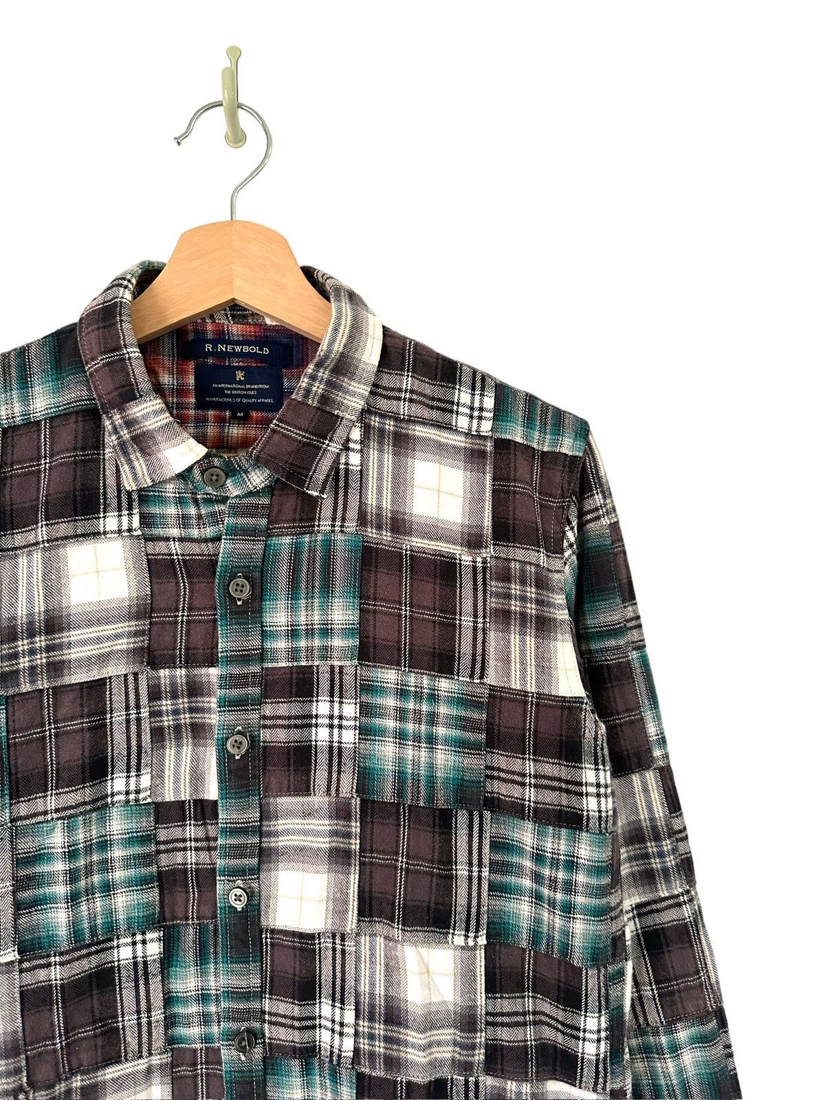 R.Newbold Archive R.Newbold Kapital Patchwork shirt Size US M / EU 48-50 / 2 - 9 Thumbnail