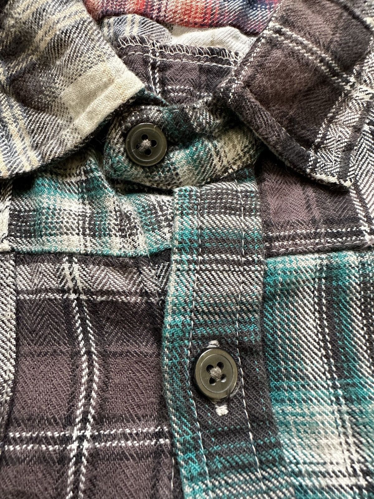 R.Newbold Archive R.Newbold Kapital Patchwork shirt Size US M / EU 48-50 / 2 - 17 Thumbnail