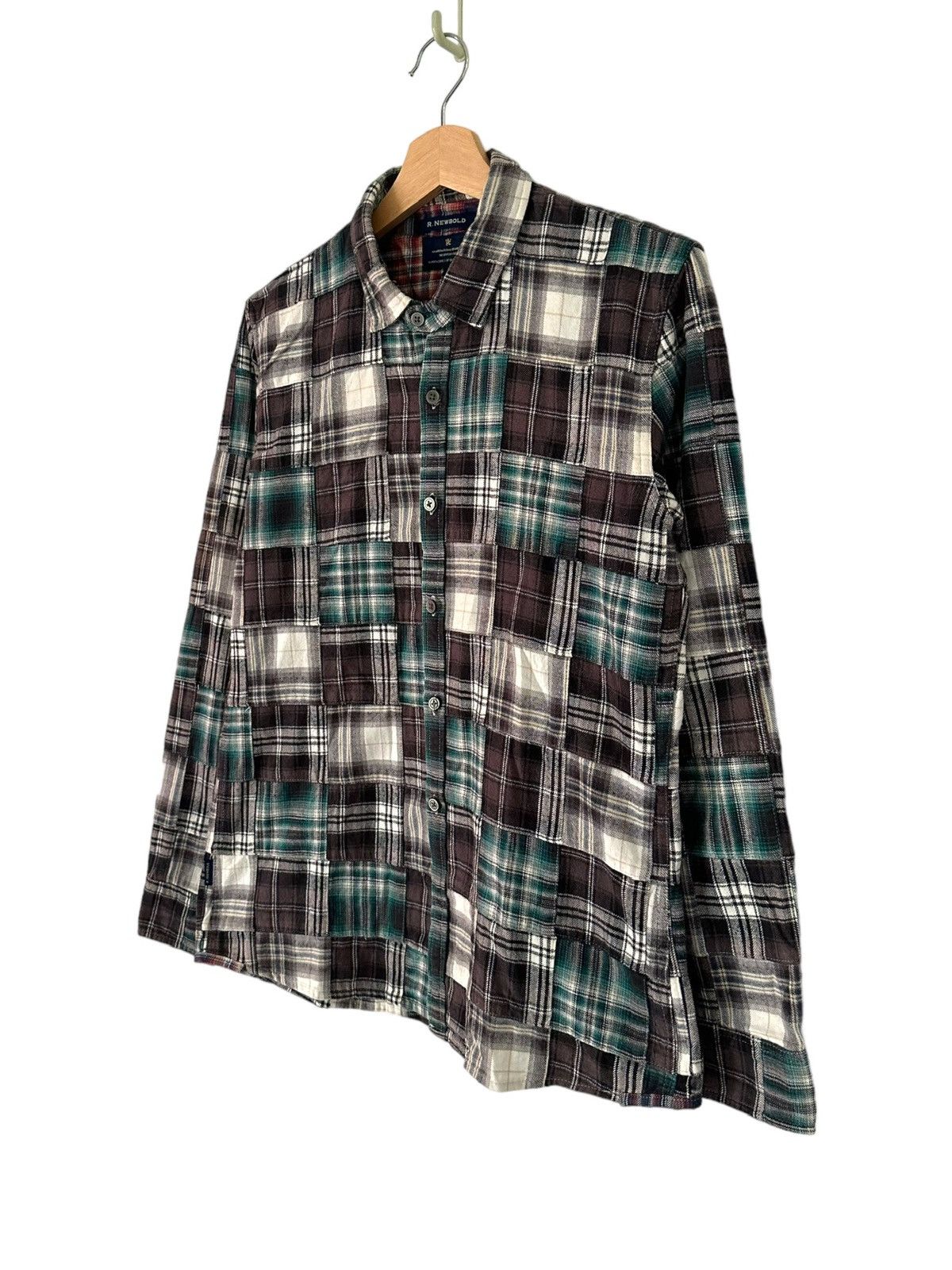 R.Newbold Archive R.Newbold Kapital Patchwork shirt Size US M / EU 48-50 / 2 - 10 Thumbnail