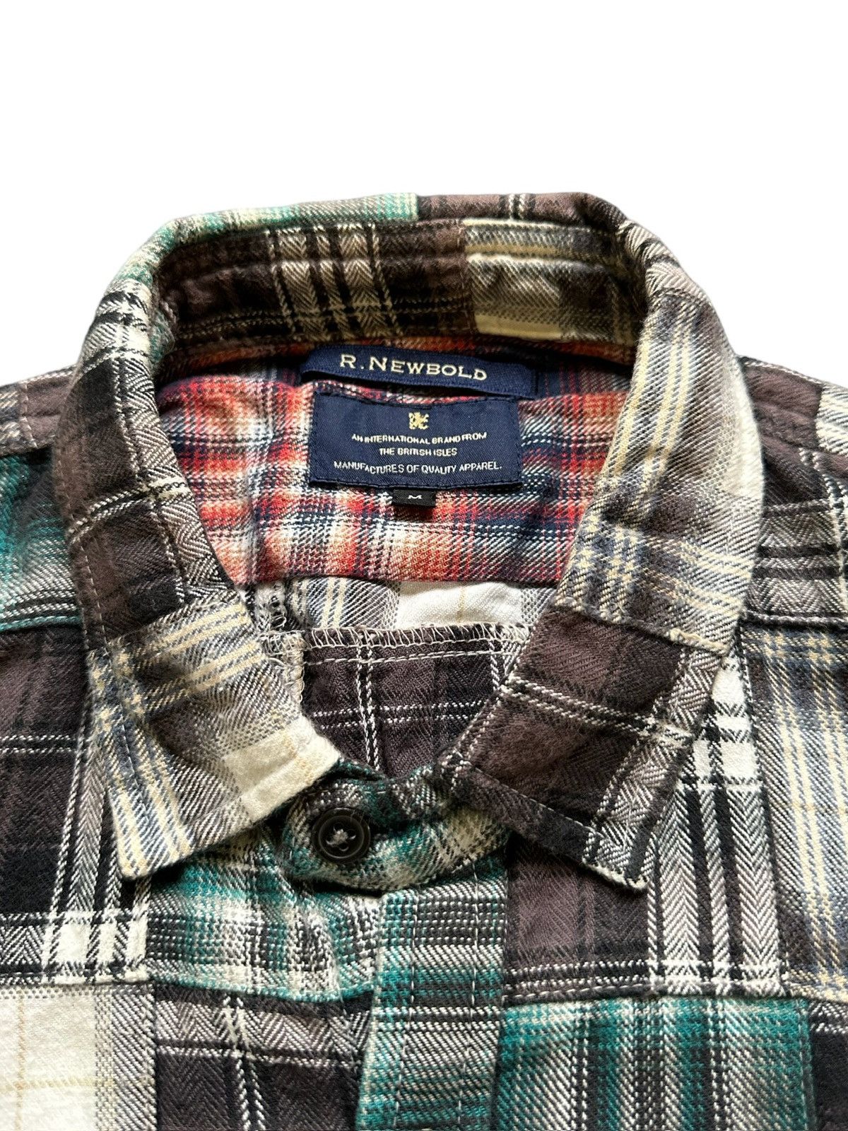R.Newbold Archive R.Newbold Kapital Patchwork shirt Size US M / EU 48-50 / 2 - 5 Thumbnail