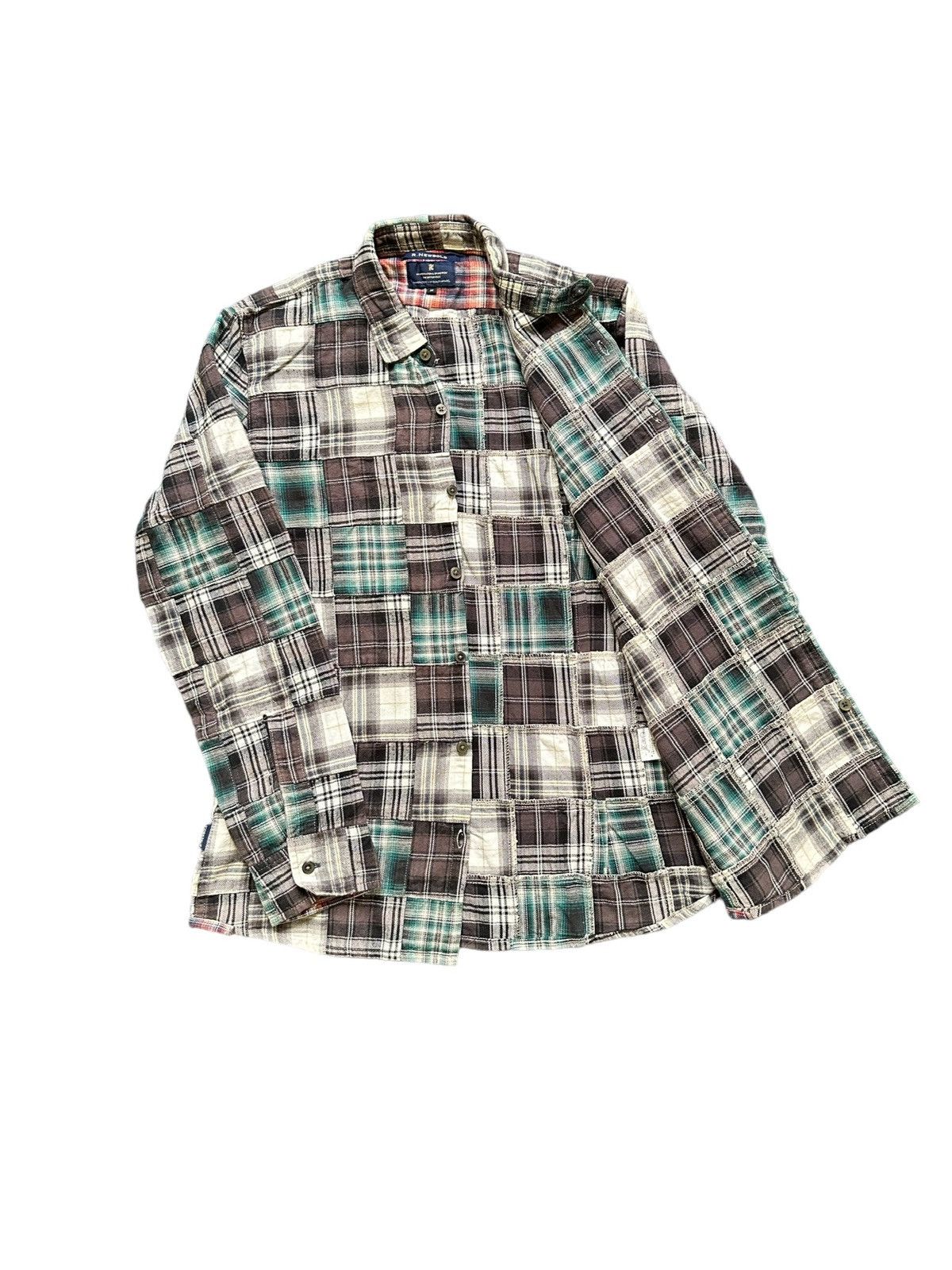 R.Newbold Archive R.Newbold Kapital Patchwork shirt Size US M / EU 48-50 / 2 - 7 Thumbnail