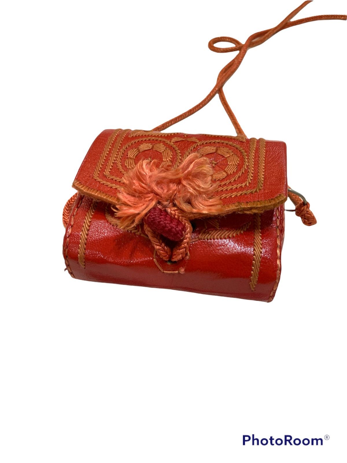 Vintage VINTAGE HANDMADE NATIVE NAVAJO EMBROIDERED LEATHER BAG Size ONE SIZE - 4 Thumbnail