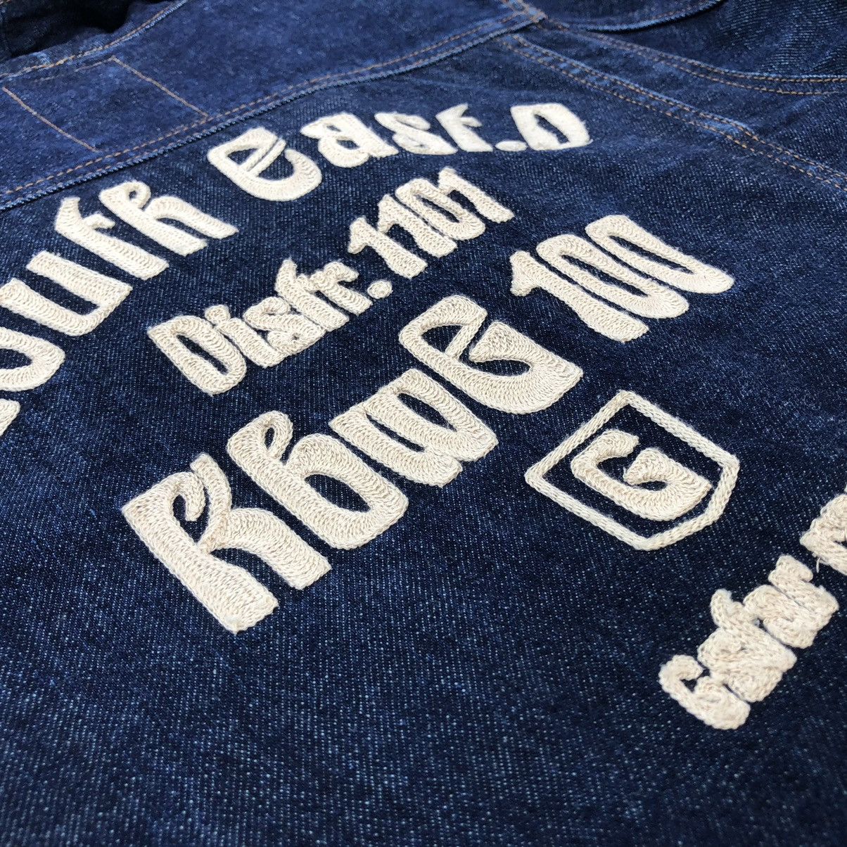 G-Star G-Star RAW Embroidery Spell Out Distressed Denim Jacket Size US M / EU 48-50 / 2 - 14 Thumbnail