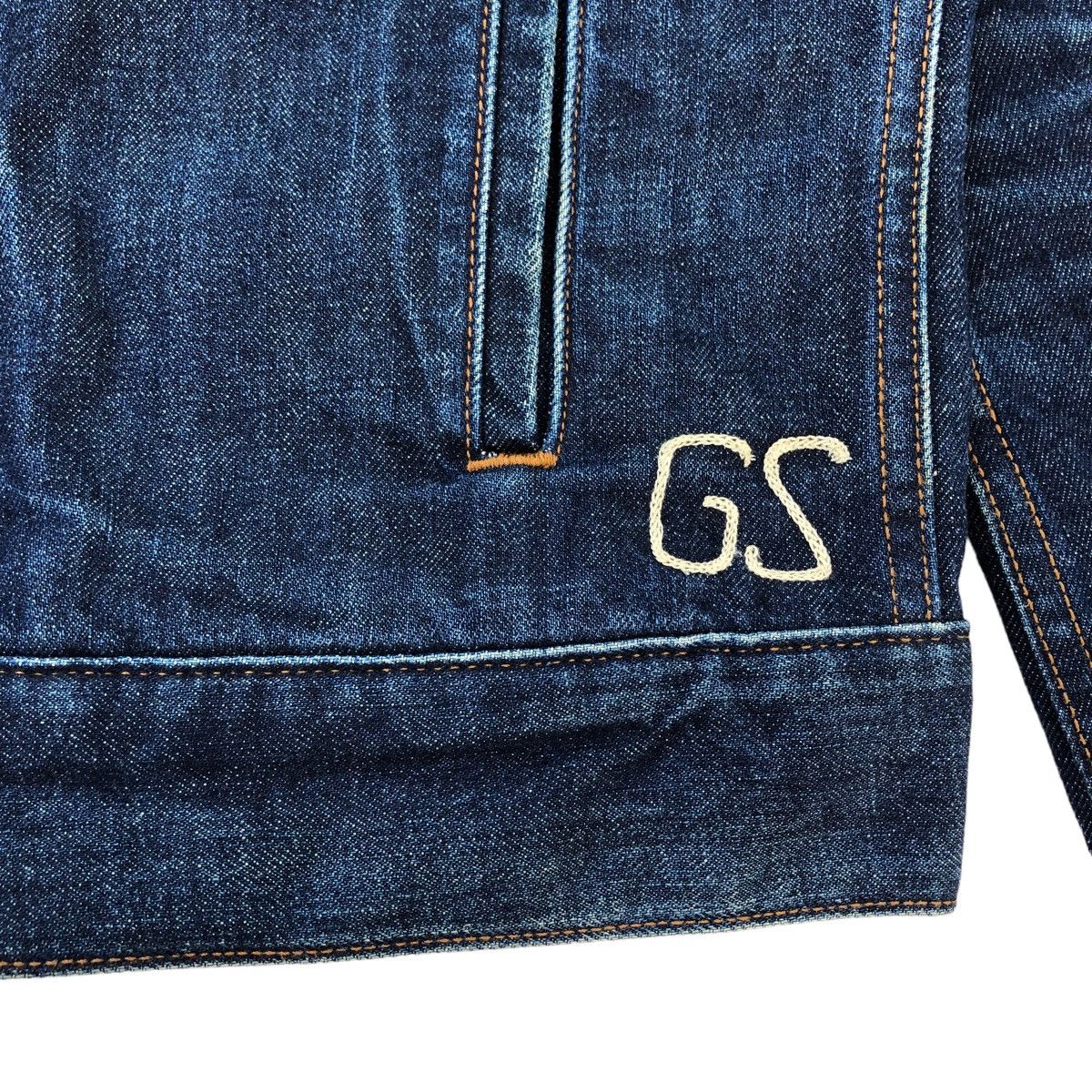 G-Star G-Star RAW Embroidery Spell Out Distressed Denim Jacket Size US M / EU 48-50 / 2 - 12 Thumbnail