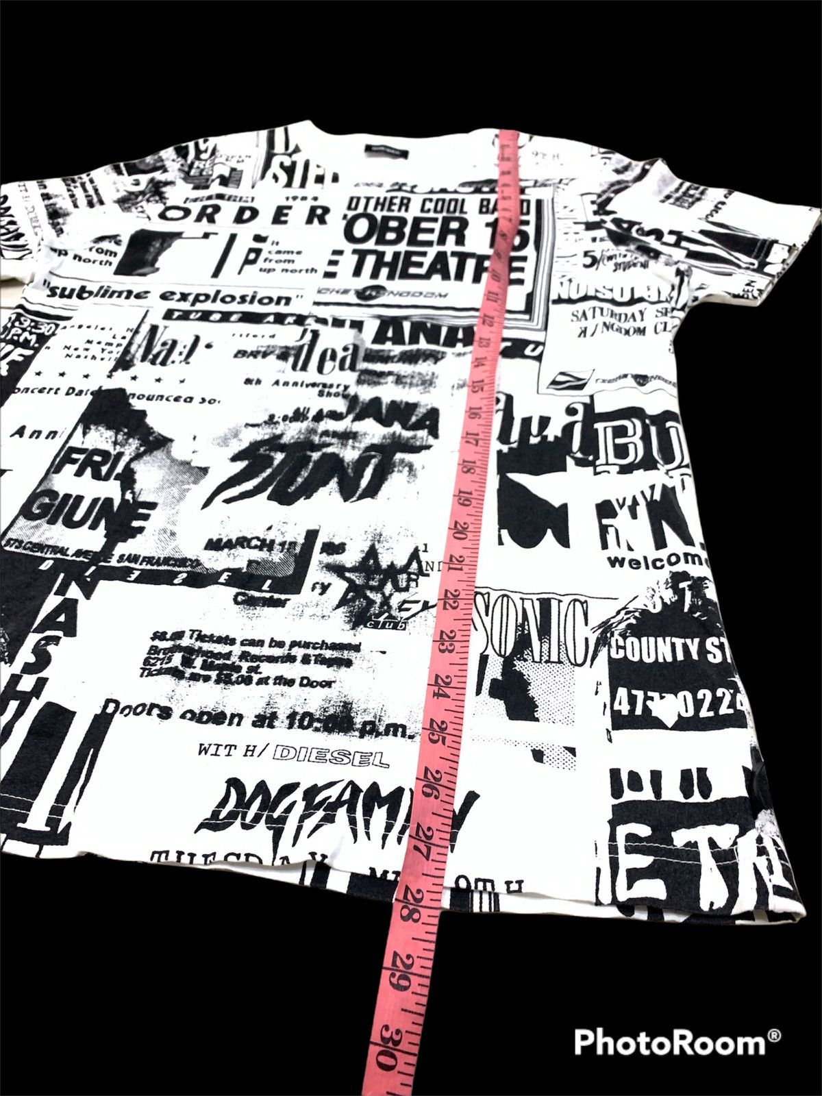 Diesel FULL OVER PRINT SHIRT SEDITIONARIES Size US M / EU 48-50 / 2 - 3 Thumbnail