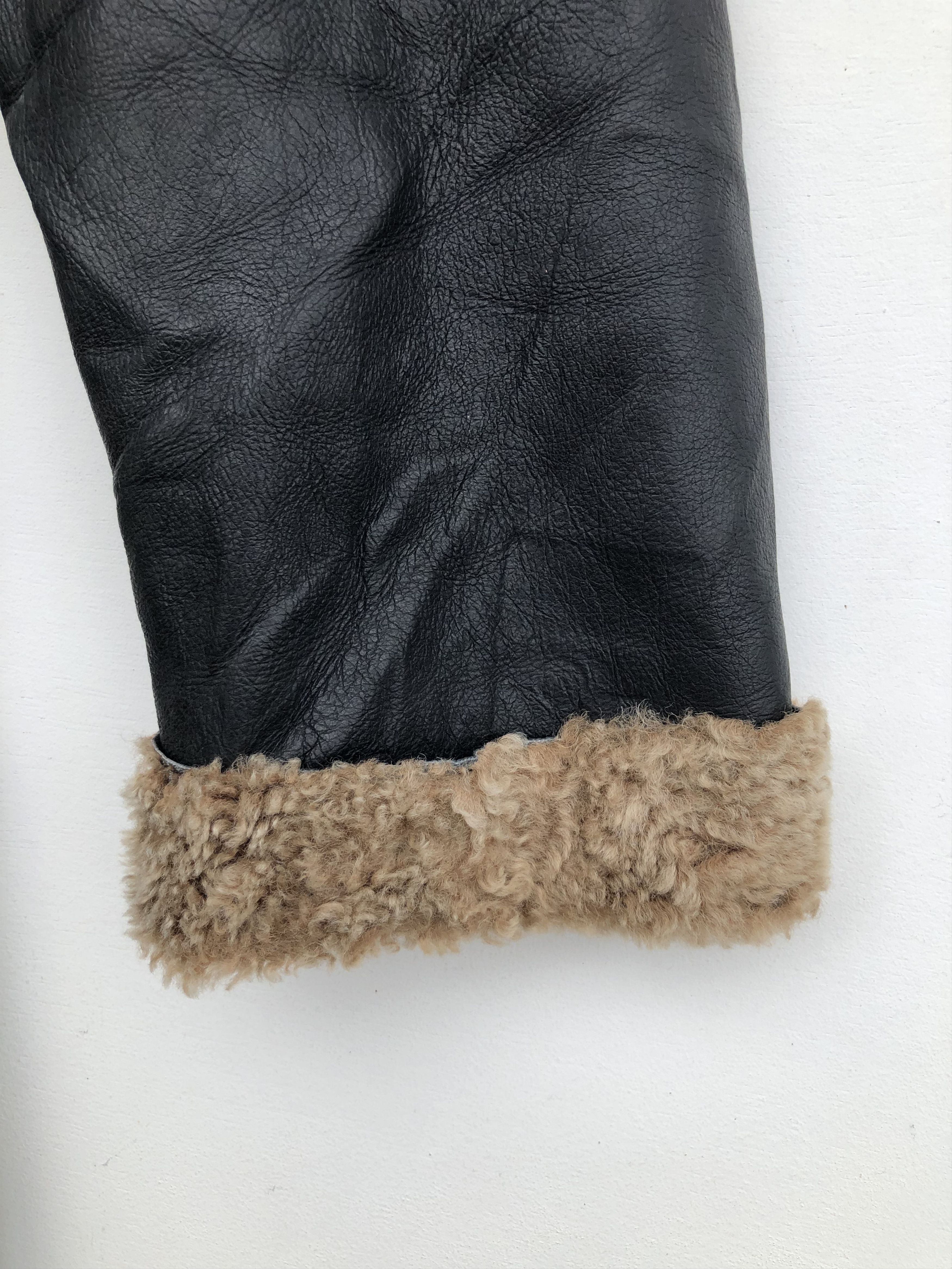 Japanese Brand RARE🔥FUR COLLAR FAUX LEATHER LONG COAT Size M / US 6-8 / IT 42-44 - 8 Thumbnail