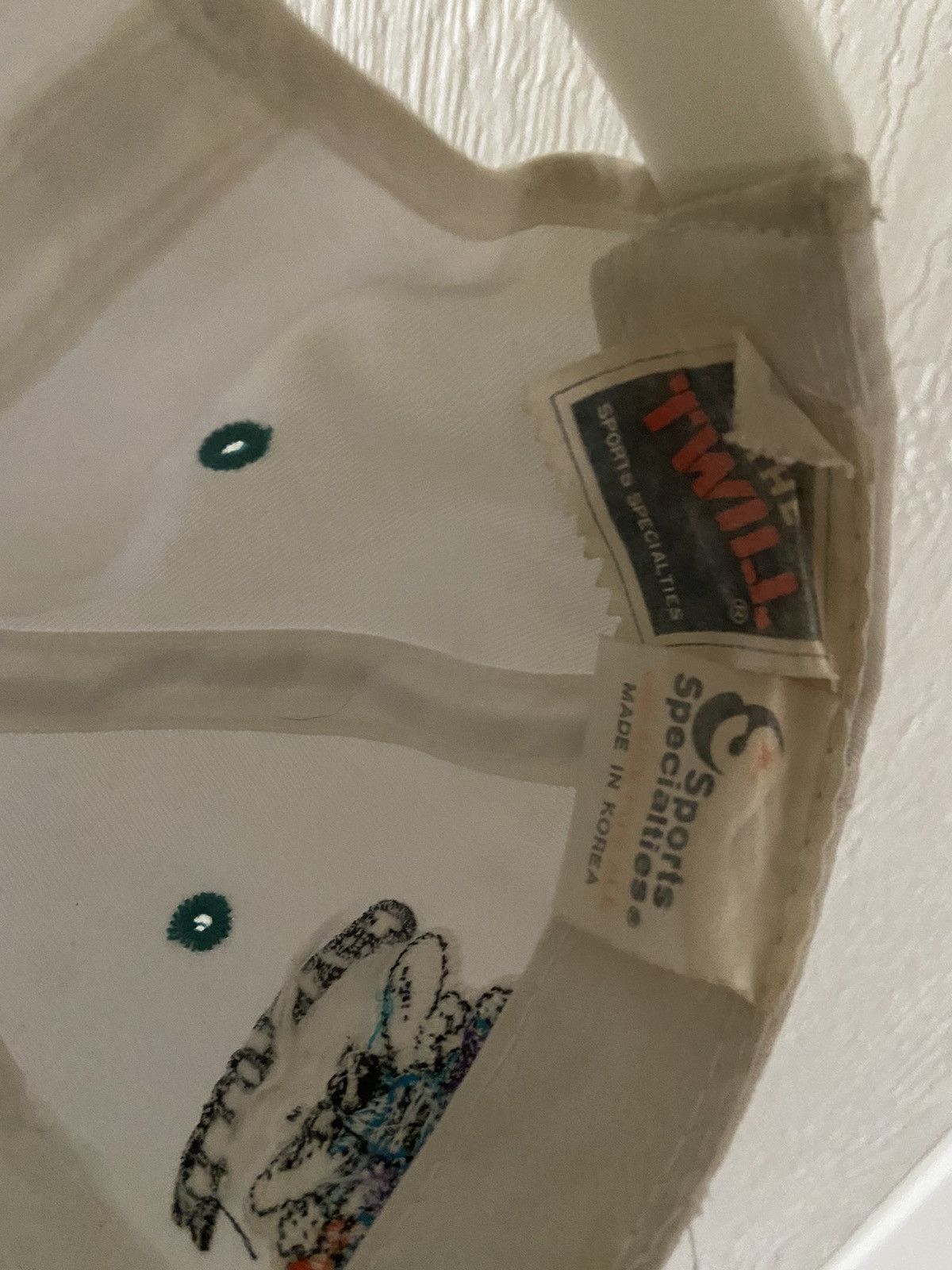 NBA × Sports Specialties × Vintage Vintage Charlotte Hornets sports specialties script twill Size ONE SIZE - 7 Thumbnail