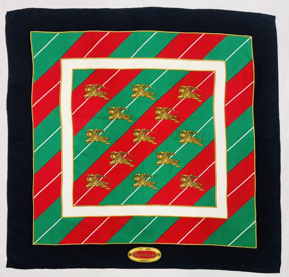 Burberry × Other × Vintage VINTAGE BURBERRYS PRORSUM EST 1856 LONDON SILK SCARF Size ONE SIZE - 2 Thumbnail