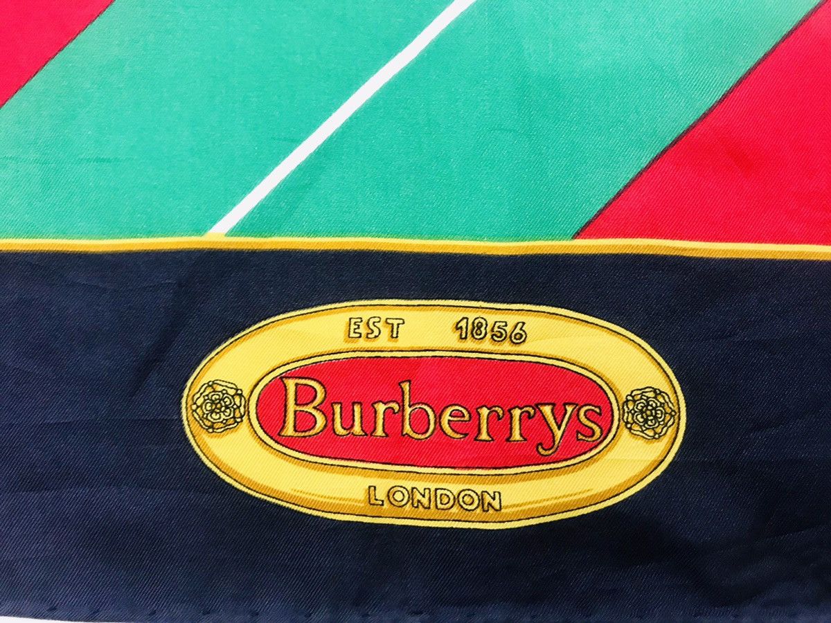 Burberry × Other × Vintage VINTAGE BURBERRYS PRORSUM EST 1856 LONDON SILK SCARF Size ONE SIZE - 5 Thumbnail