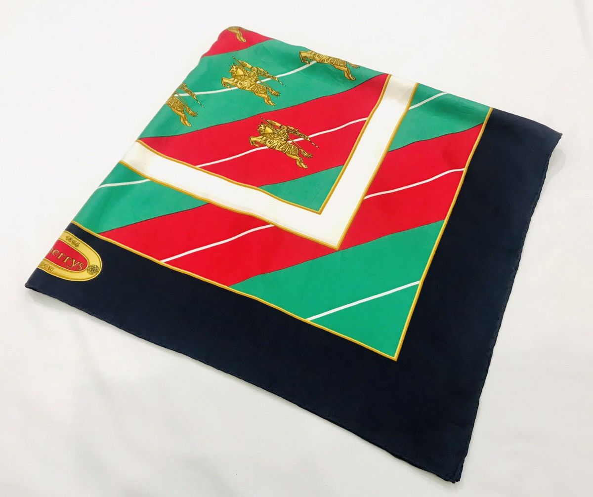 Burberry × Other × Vintage VINTAGE BURBERRYS PRORSUM EST 1856 LONDON SILK SCARF Size ONE SIZE - 3 Thumbnail